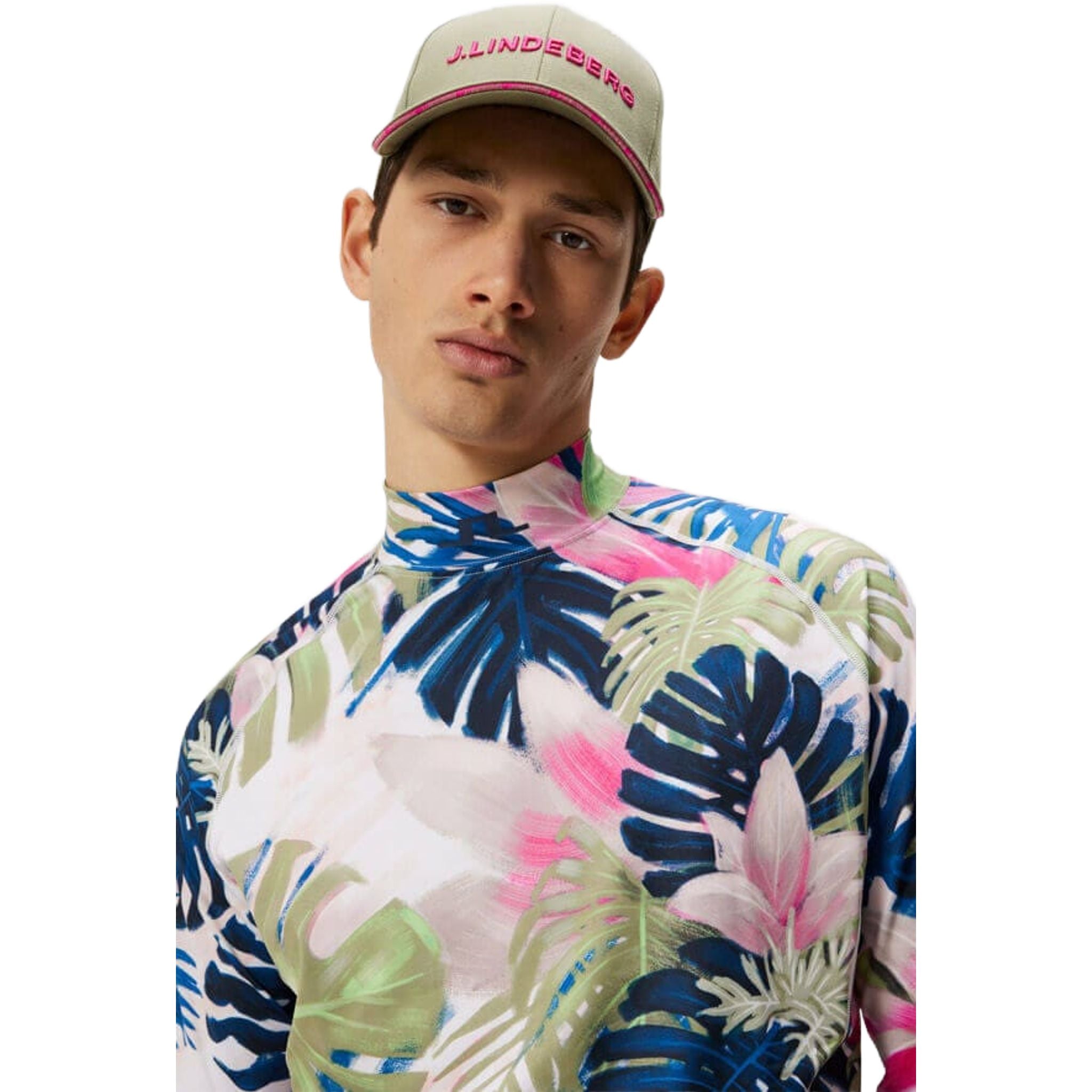 J. Lindeberg Aello Soft Compression Print Uomo