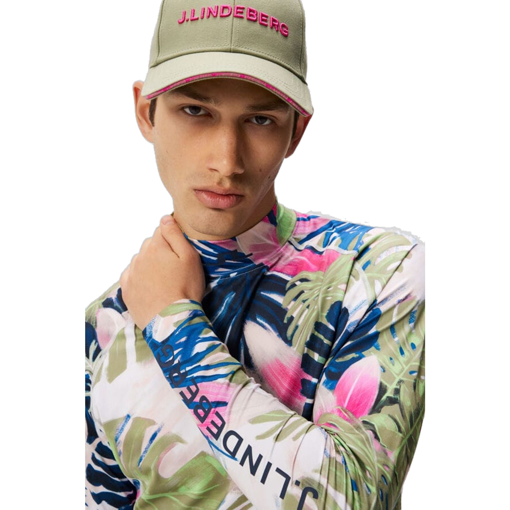 J. Lindeberg Aello Soft Compression Print Uomo