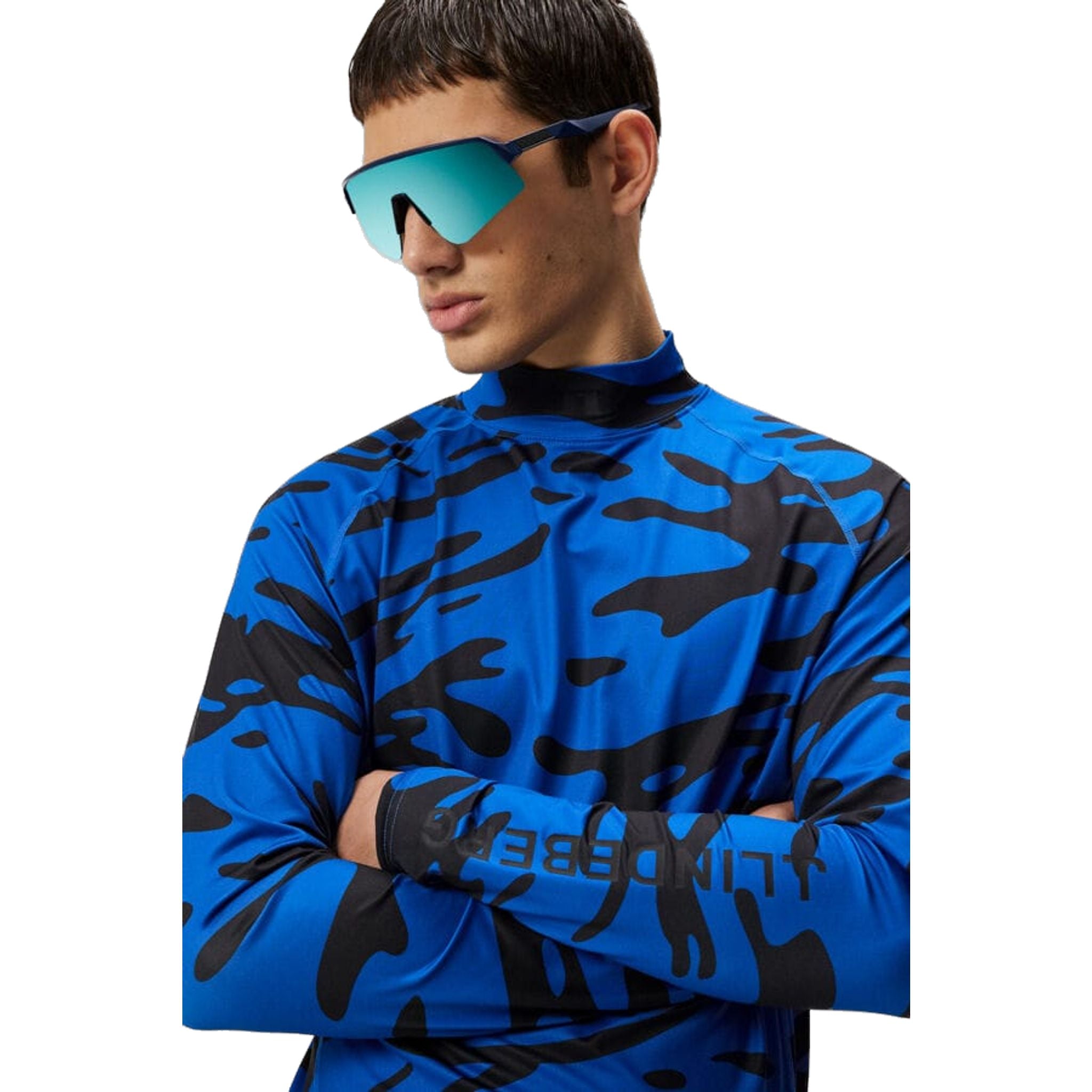 J. Lindeberg Aello Soft Compression Print Uomo