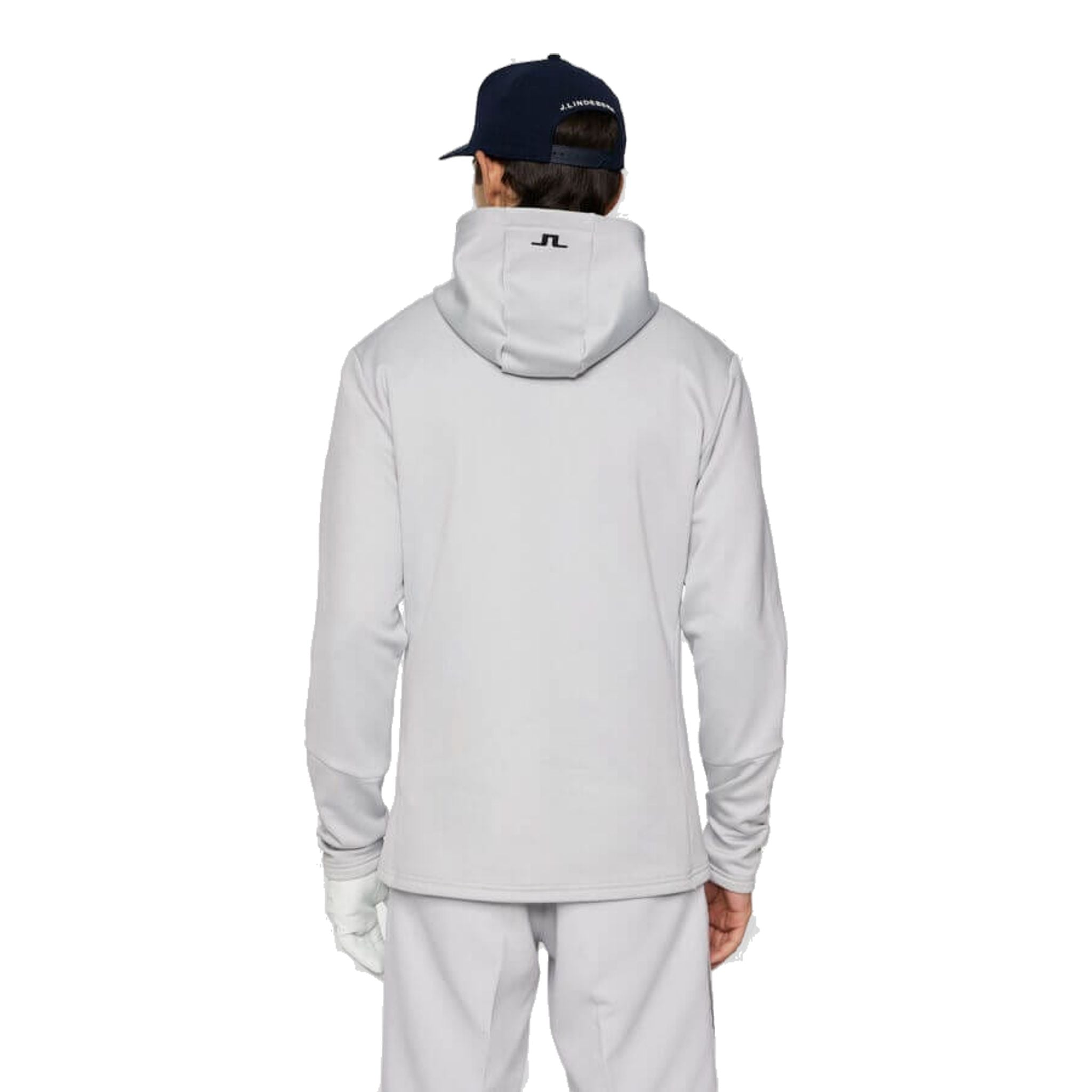 Felpa con cappuccio e zip intera J. Lindeberg Aerial da uomo