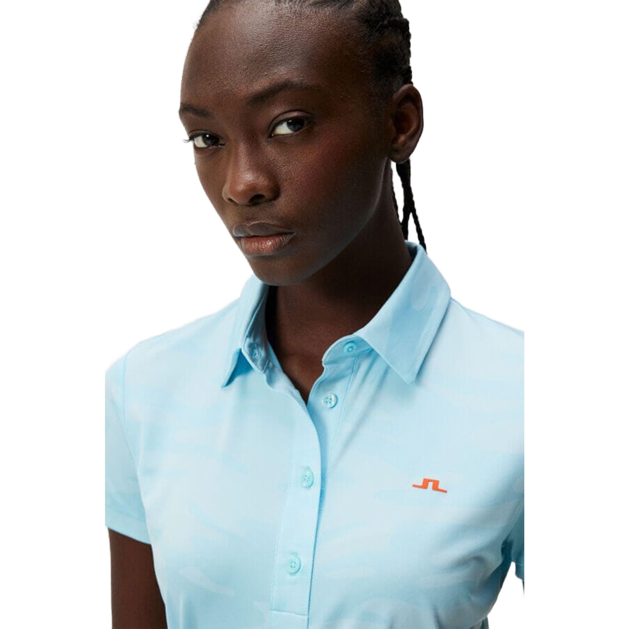 Polo da donna J. Lindeberg Alaya jacquard