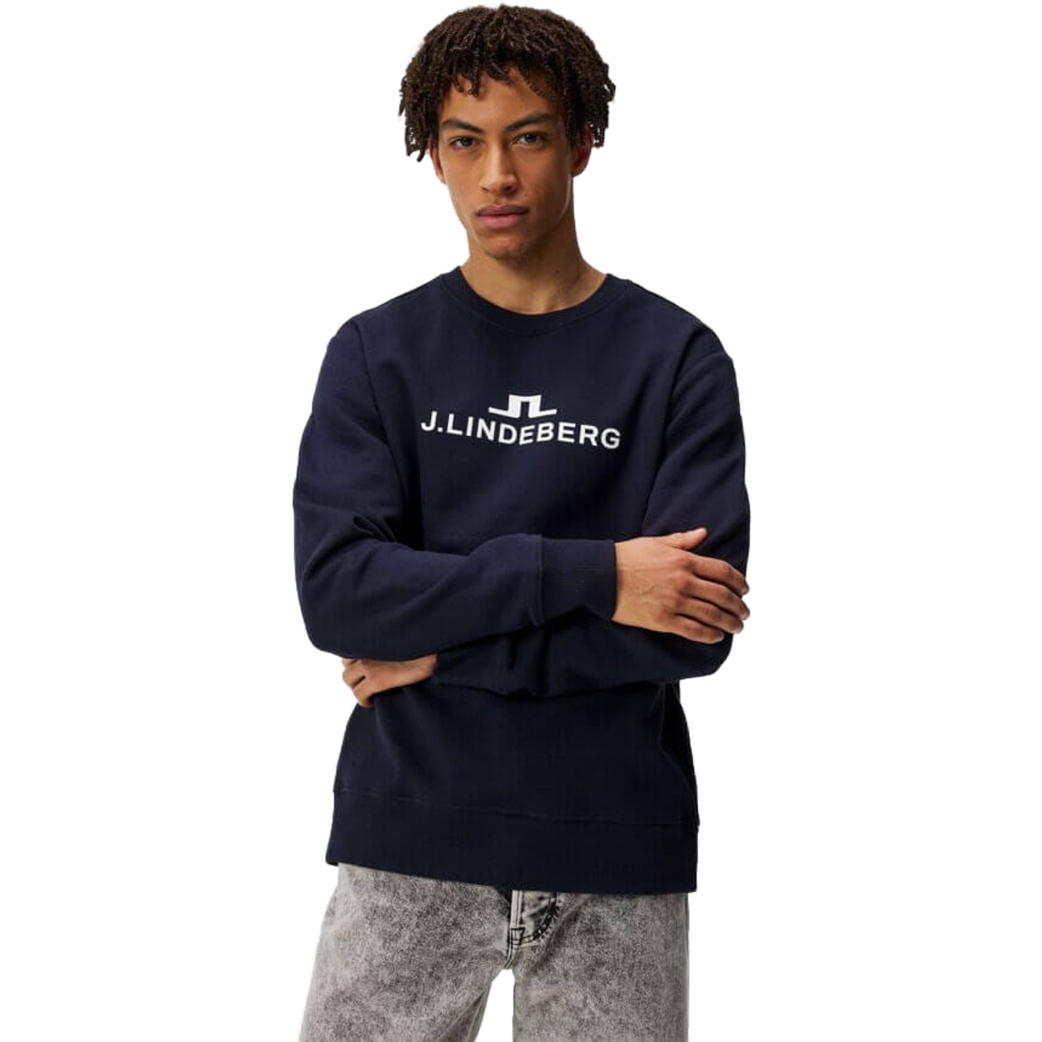 J. Lindeberg Alpha Crew Neck Uomo