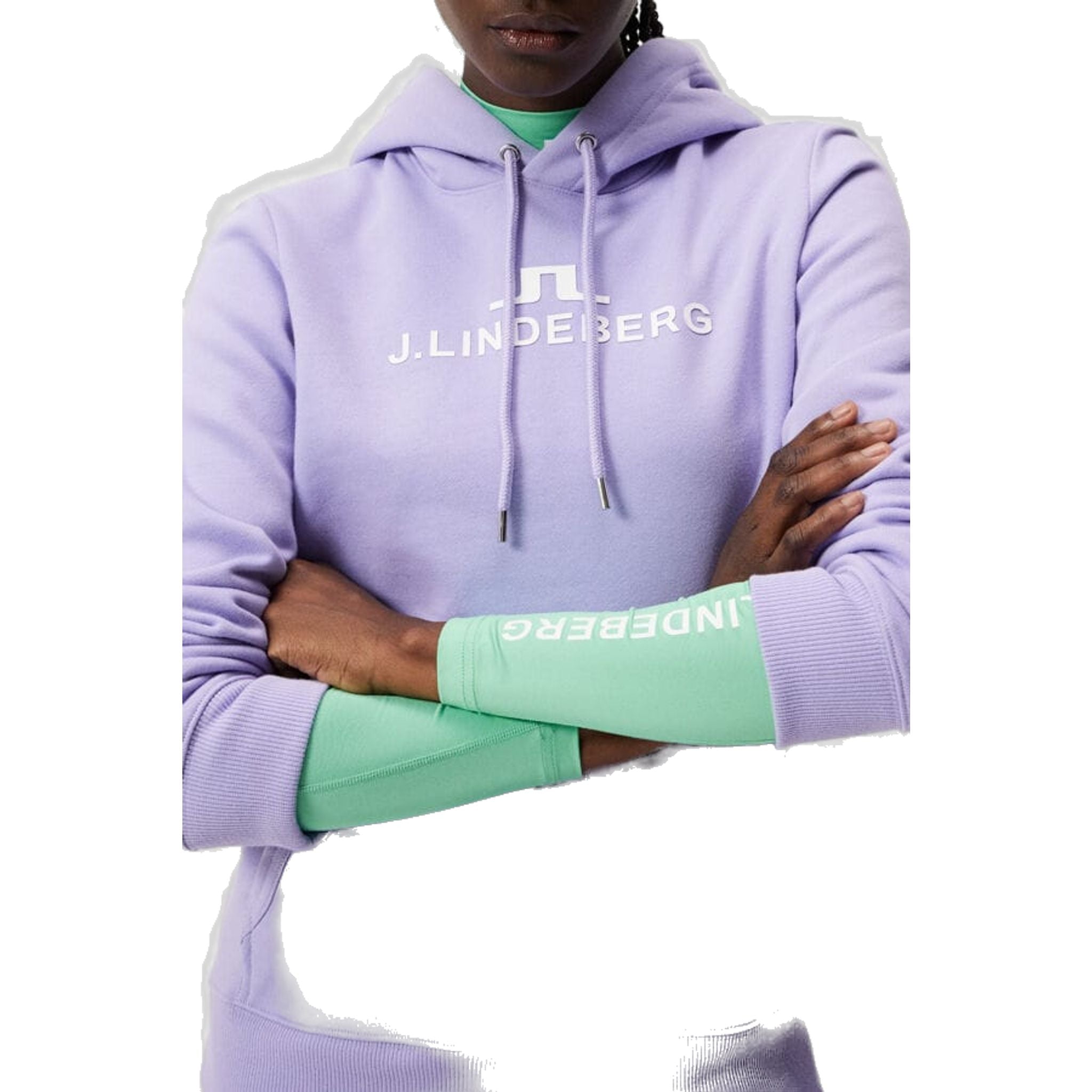 J. Lindeberg Alpha Hood Donna Dolce Lavanda Donna