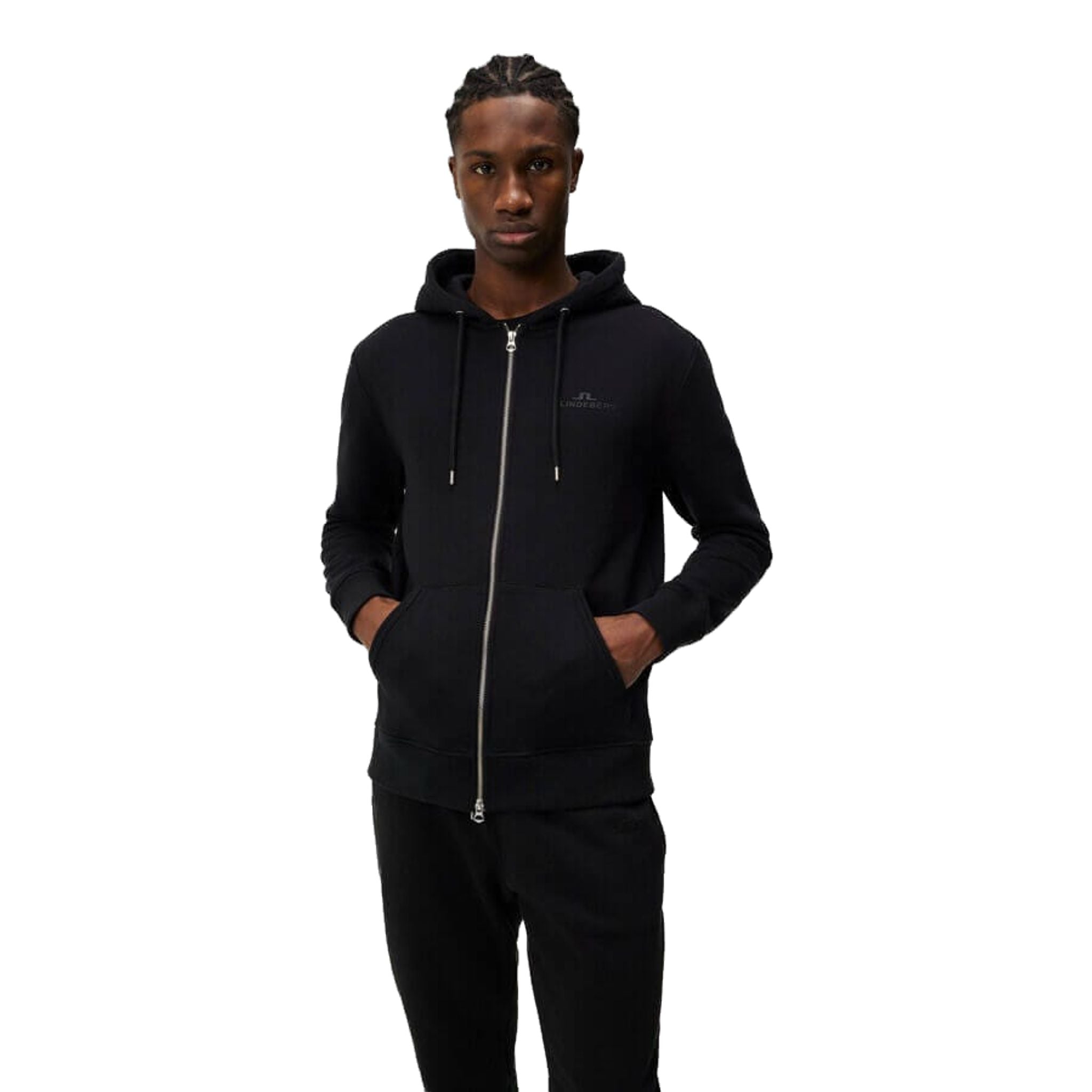 J. Lindeberg Alpha Zip Hood Uomo