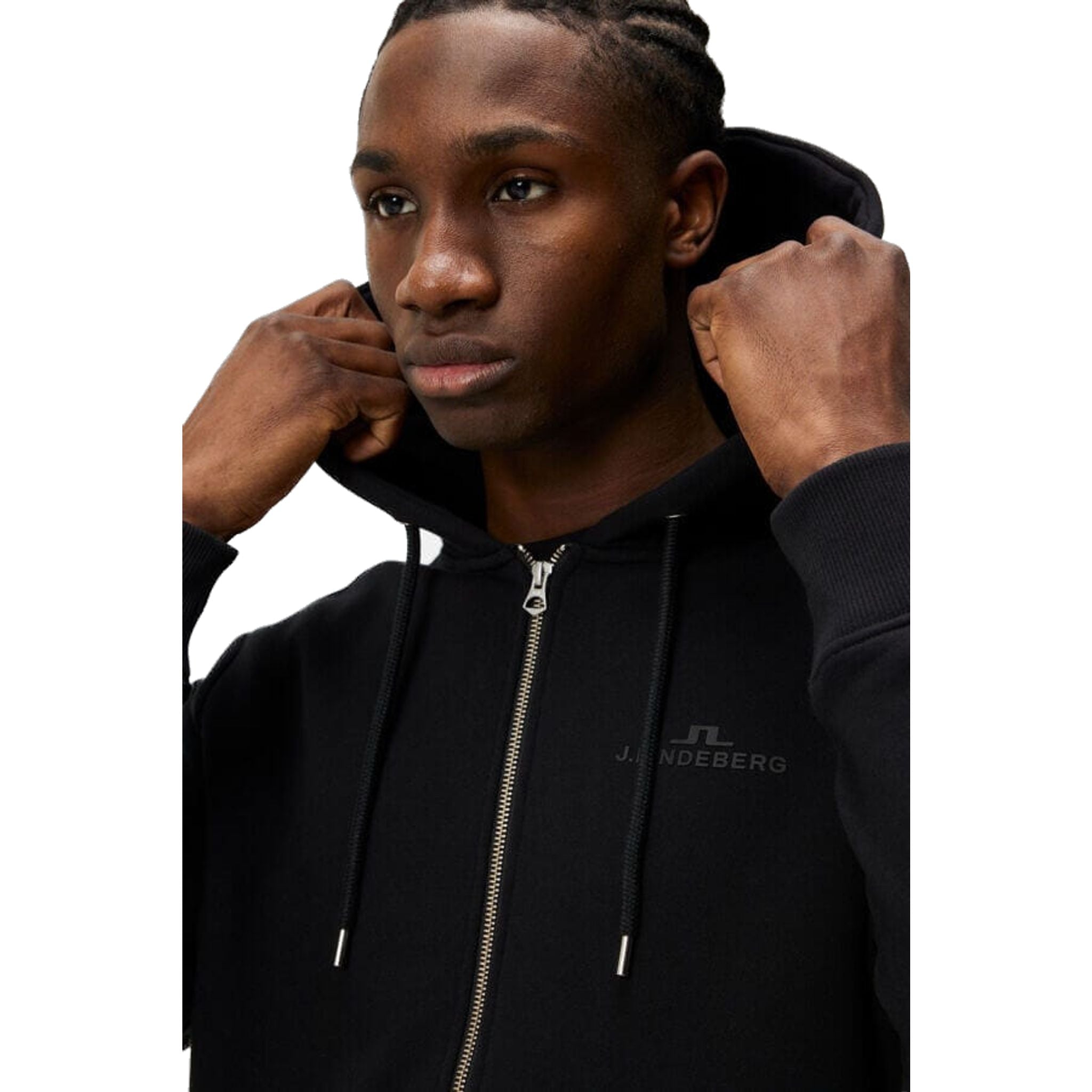 J. Lindeberg Alpha Zip Hood Uomo