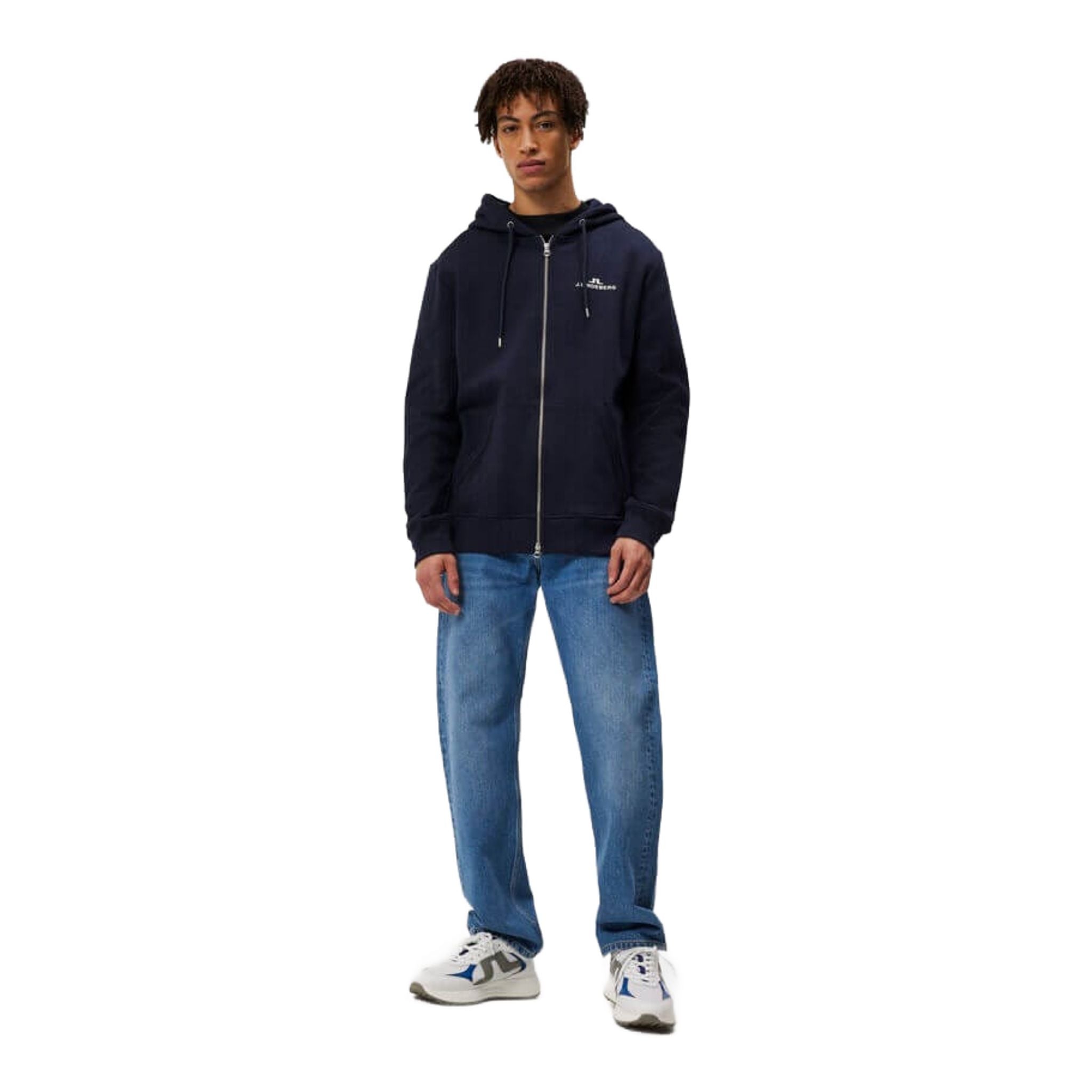 J. Lindeberg Alpha Zip Hood Uomo