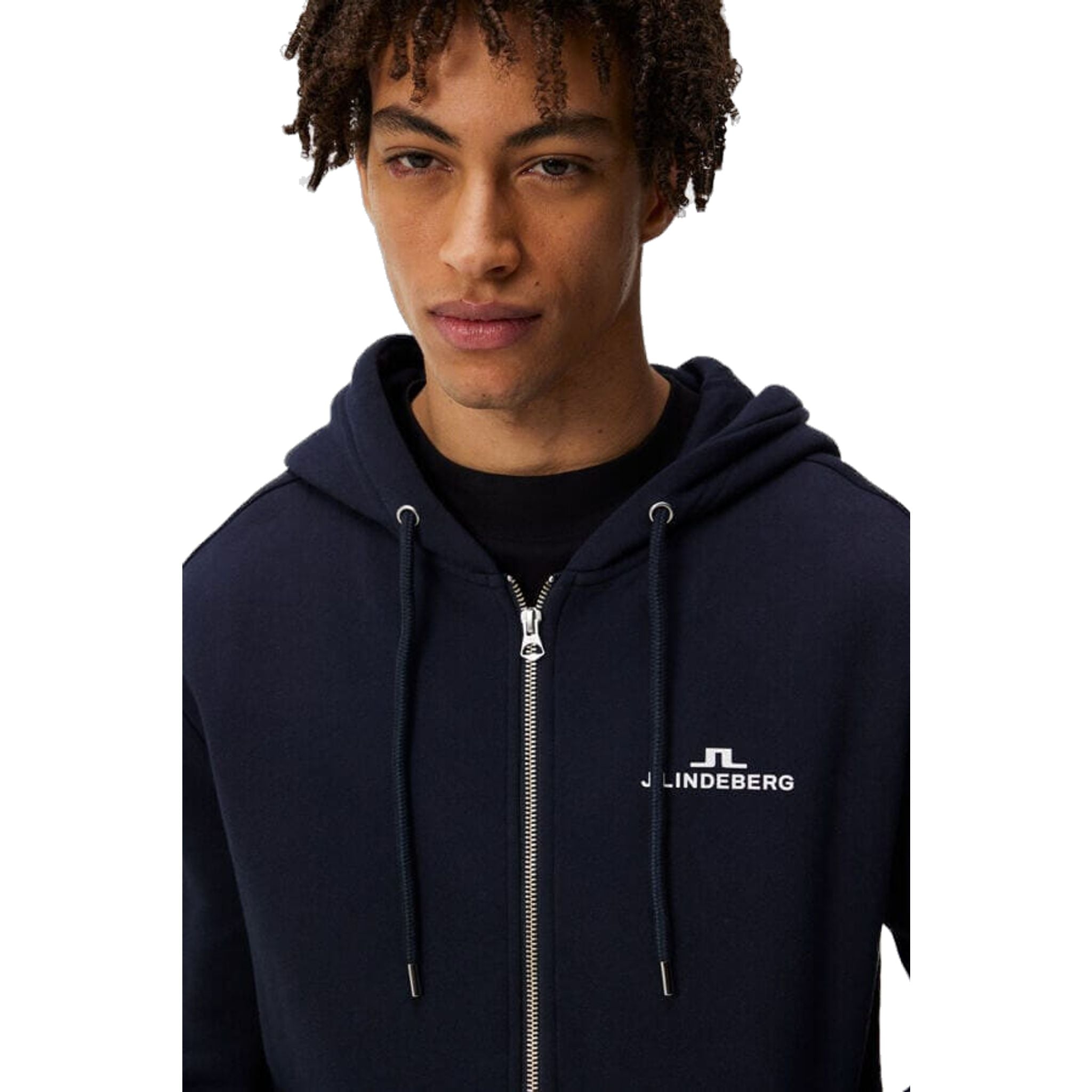 J. Lindeberg Alpha Zip Hood Uomo
