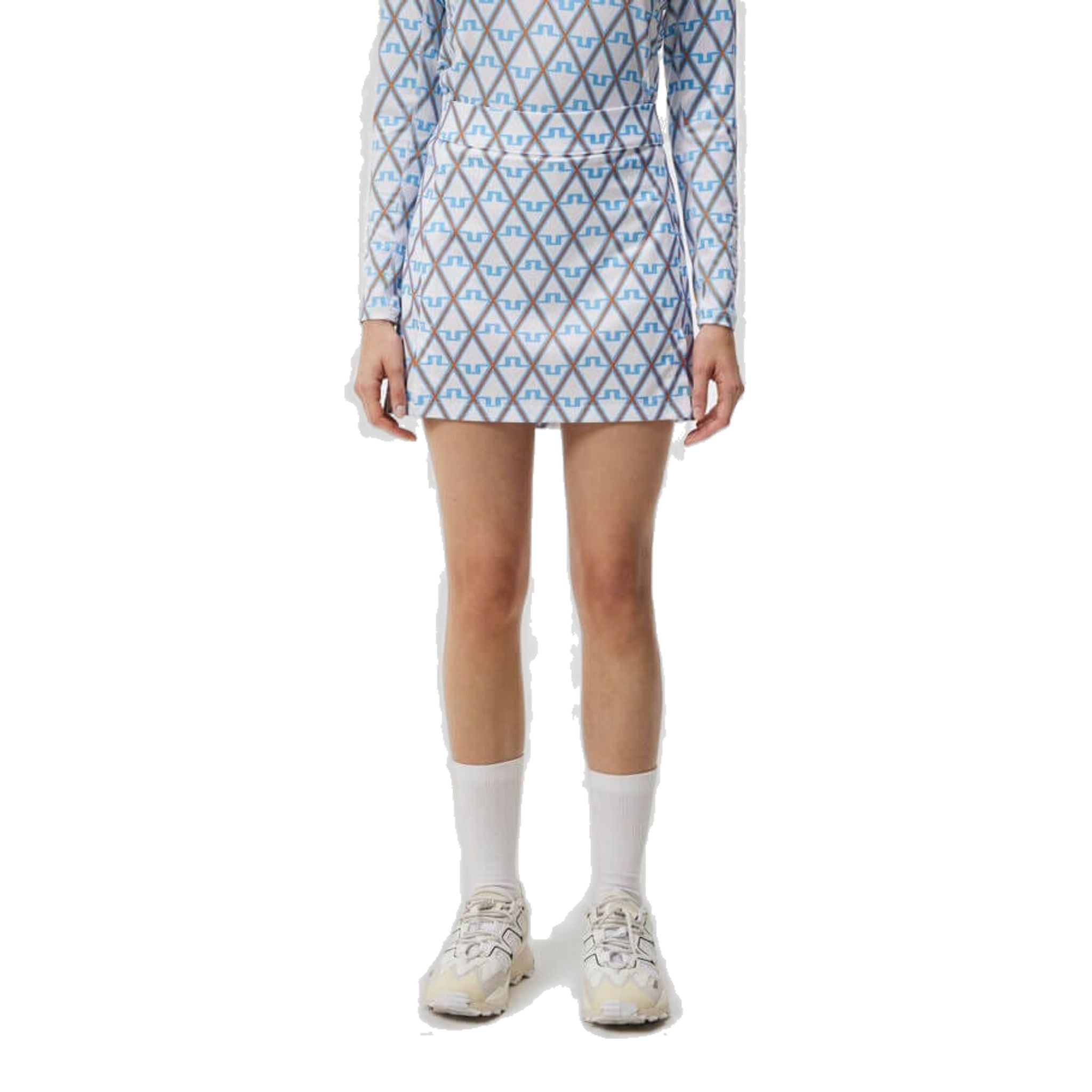 J. Lindeberg Amelie Gonna media Donna Bambino Blu Donna