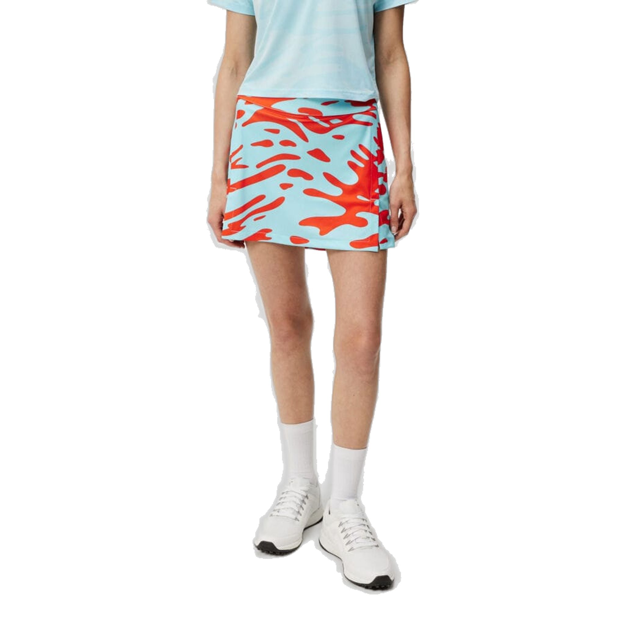 Gonna stampata Amelie di J. Lindeberg da donna