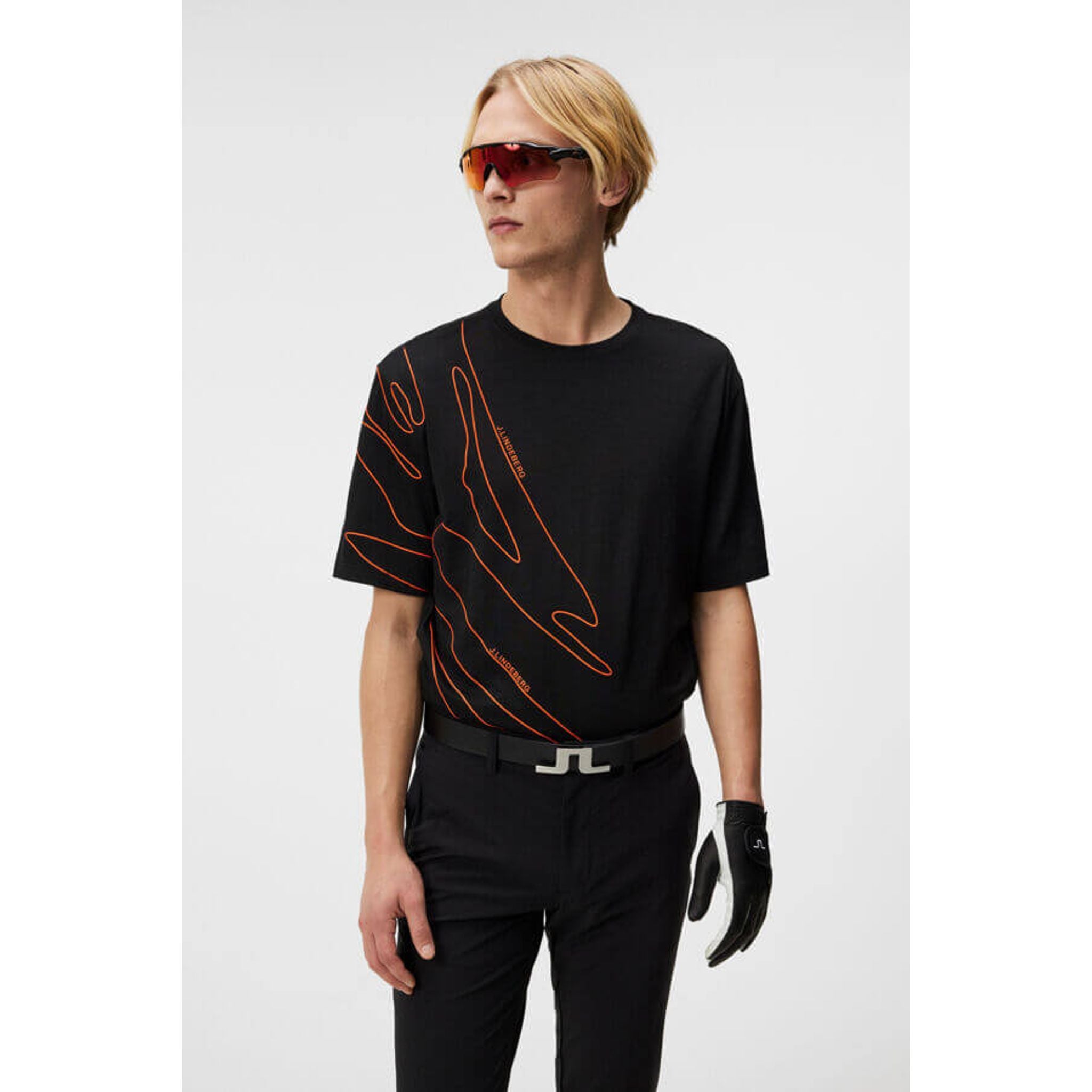 T-shirt con stampa J. Lindeberg Andres da uomo