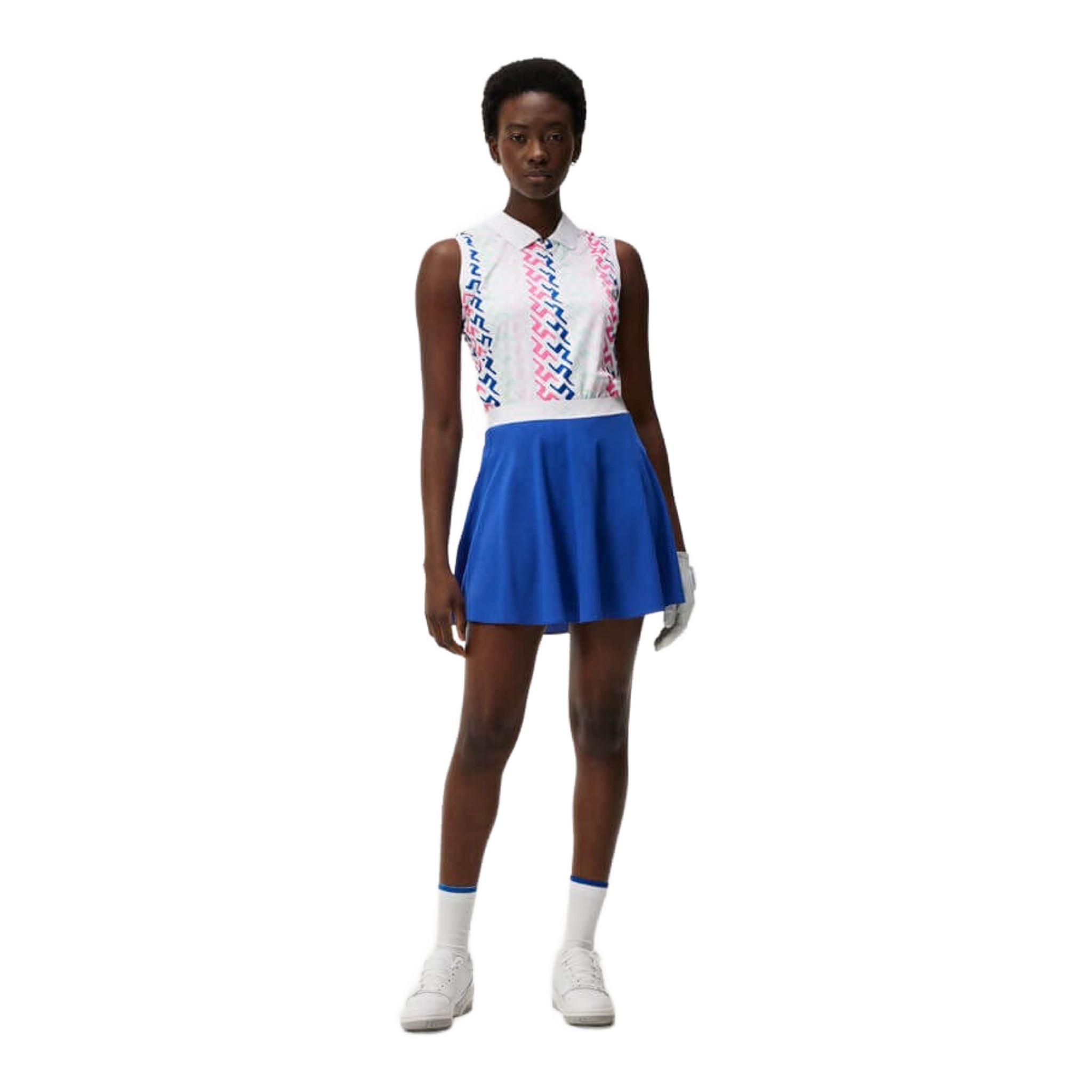 J. Lindeberg Annie Top Donna Rosa Painted Bridge Donna