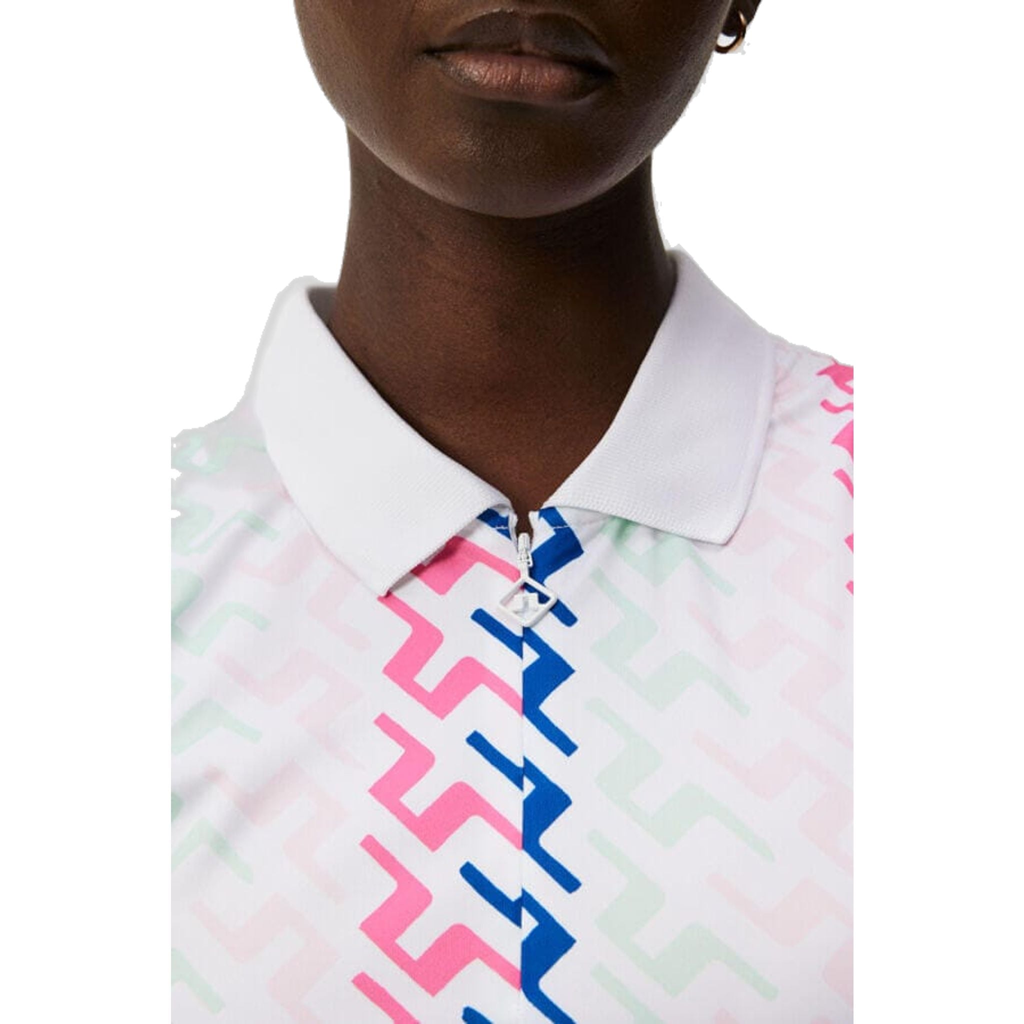 J. Lindeberg Annie Top Donna Rosa Painted Bridge Donna