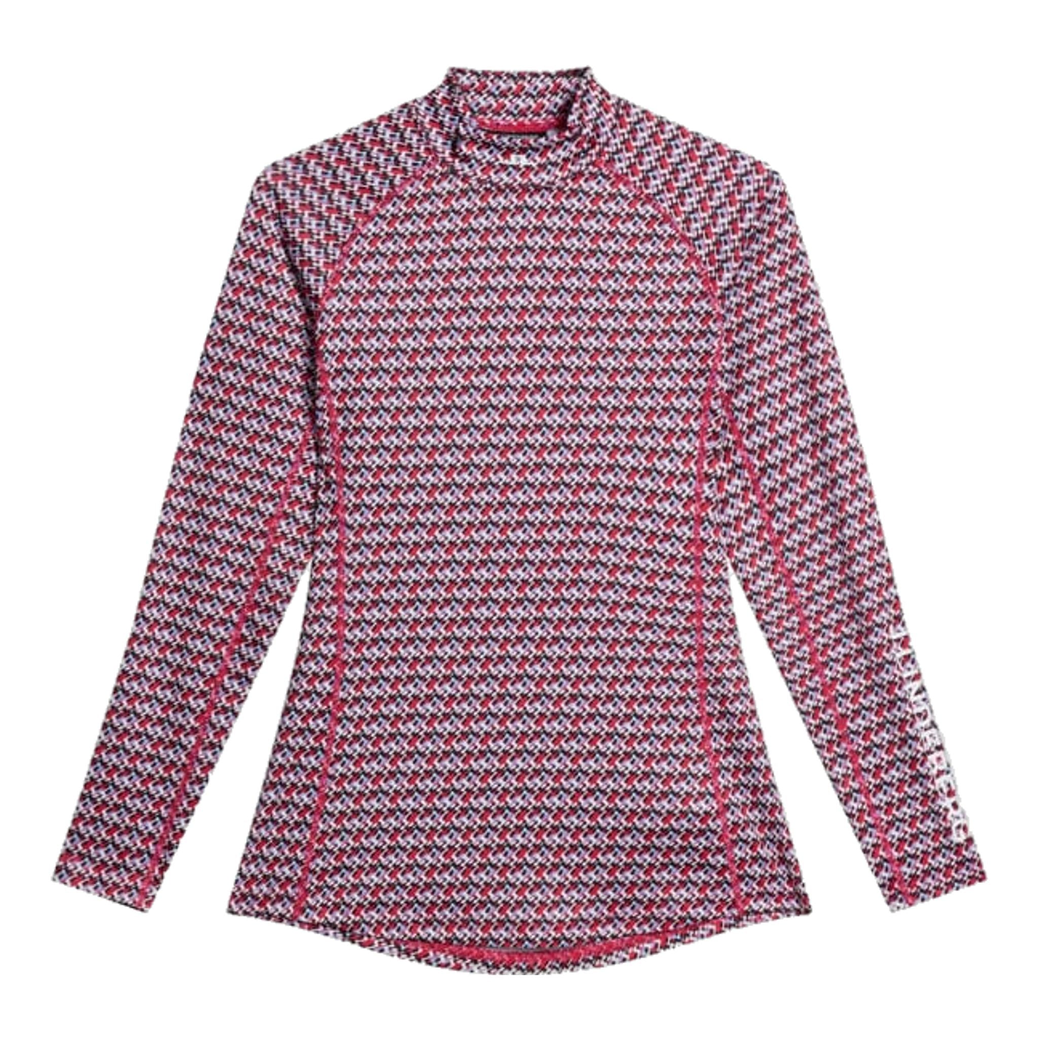 J. Lindeberg Asa Print Soft Compression Top Donna JL Micro Brid Donna