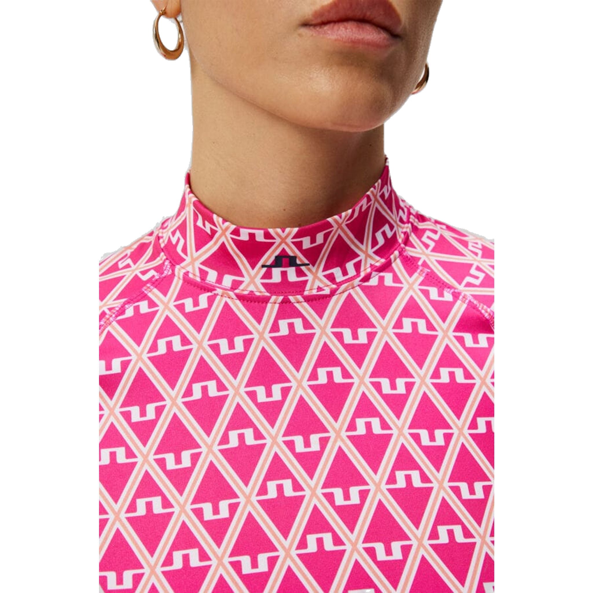 J. Lindeberg Asa Print Soft Compression Top Donna