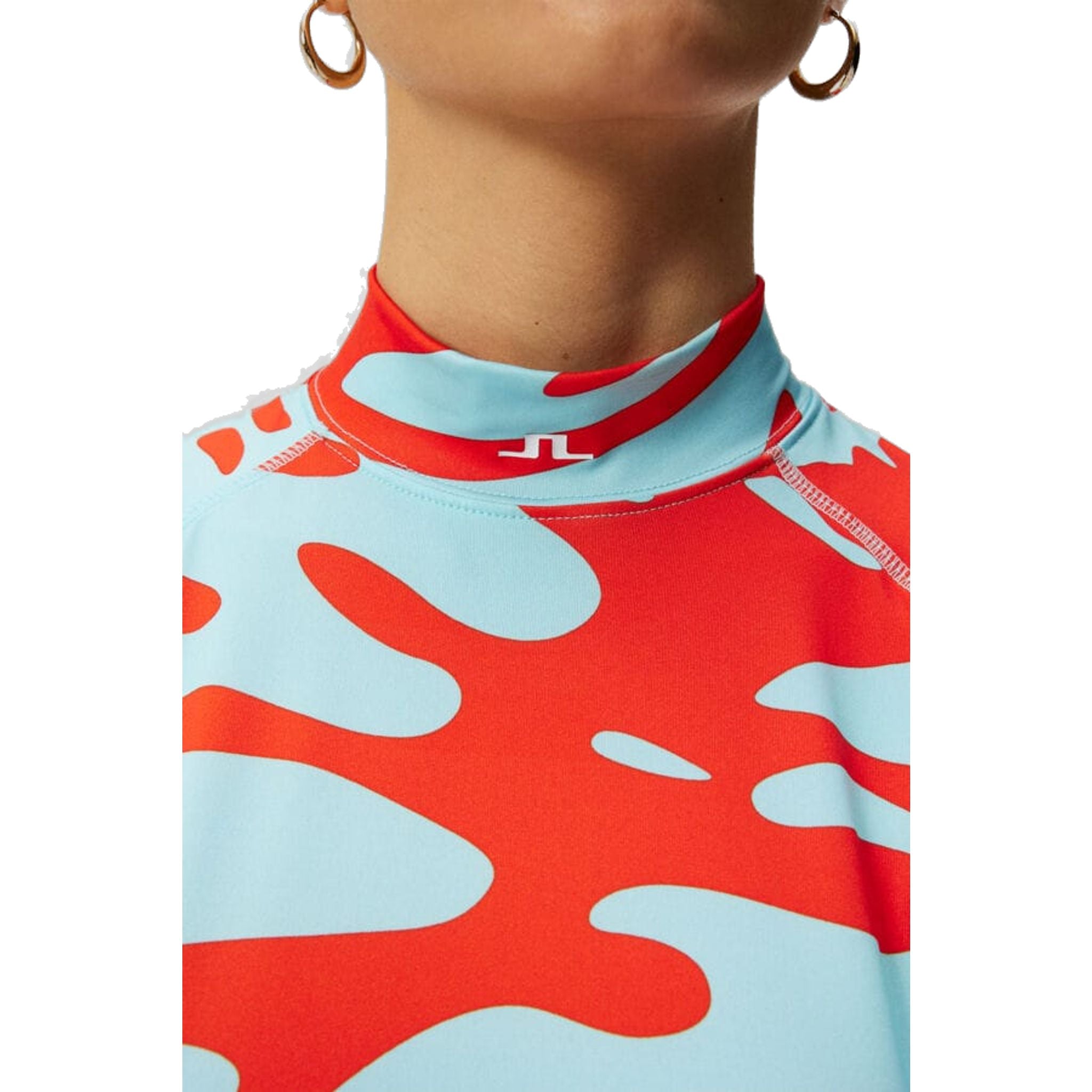 J. Lindeberg Asa Print Soft Compression Top Donna