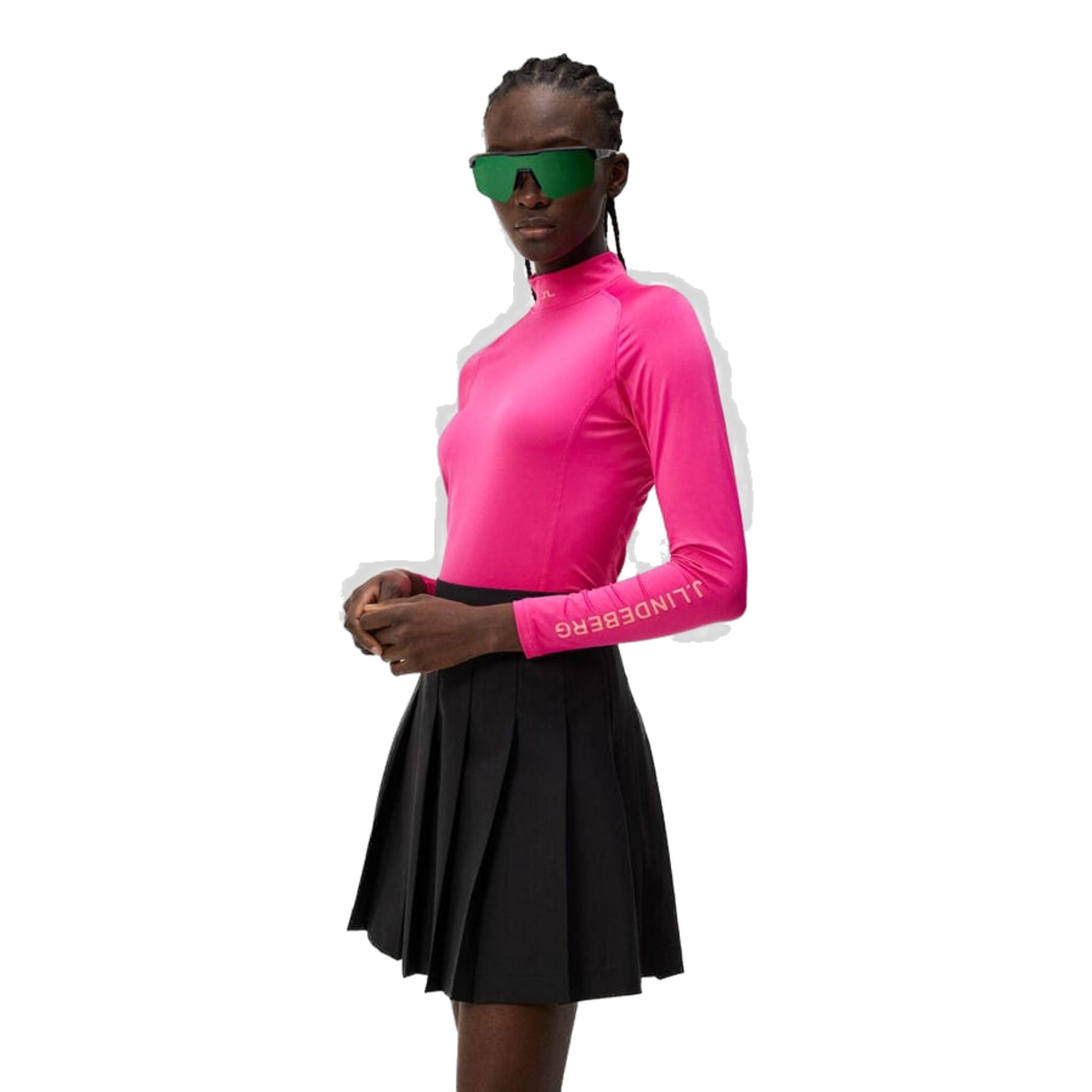 J. Lindeberg Asa Top a compressione morbida da donna