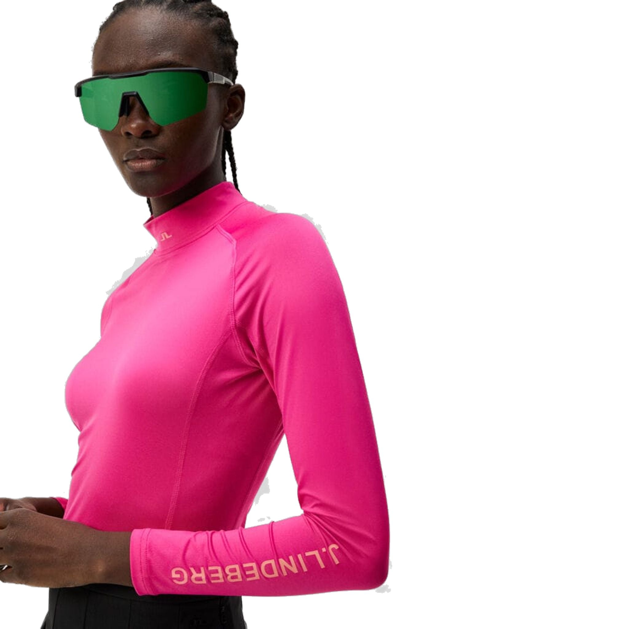 J. Lindeberg Asa Top a compressione morbida da donna