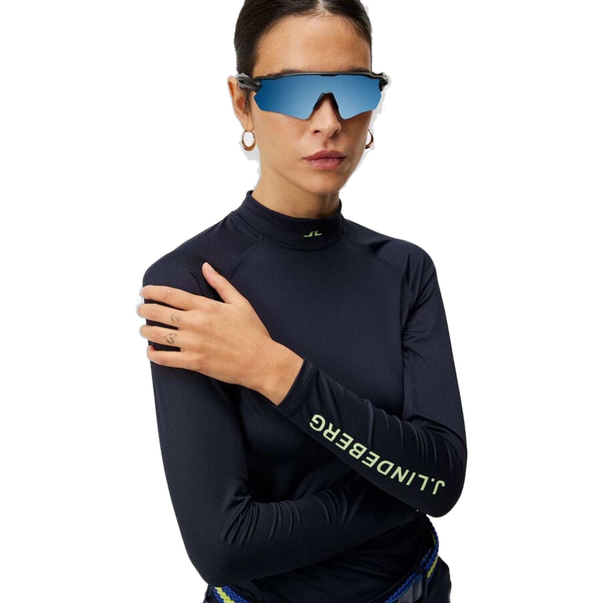 J. Lindeberg Asa Top a compressione morbida da donna