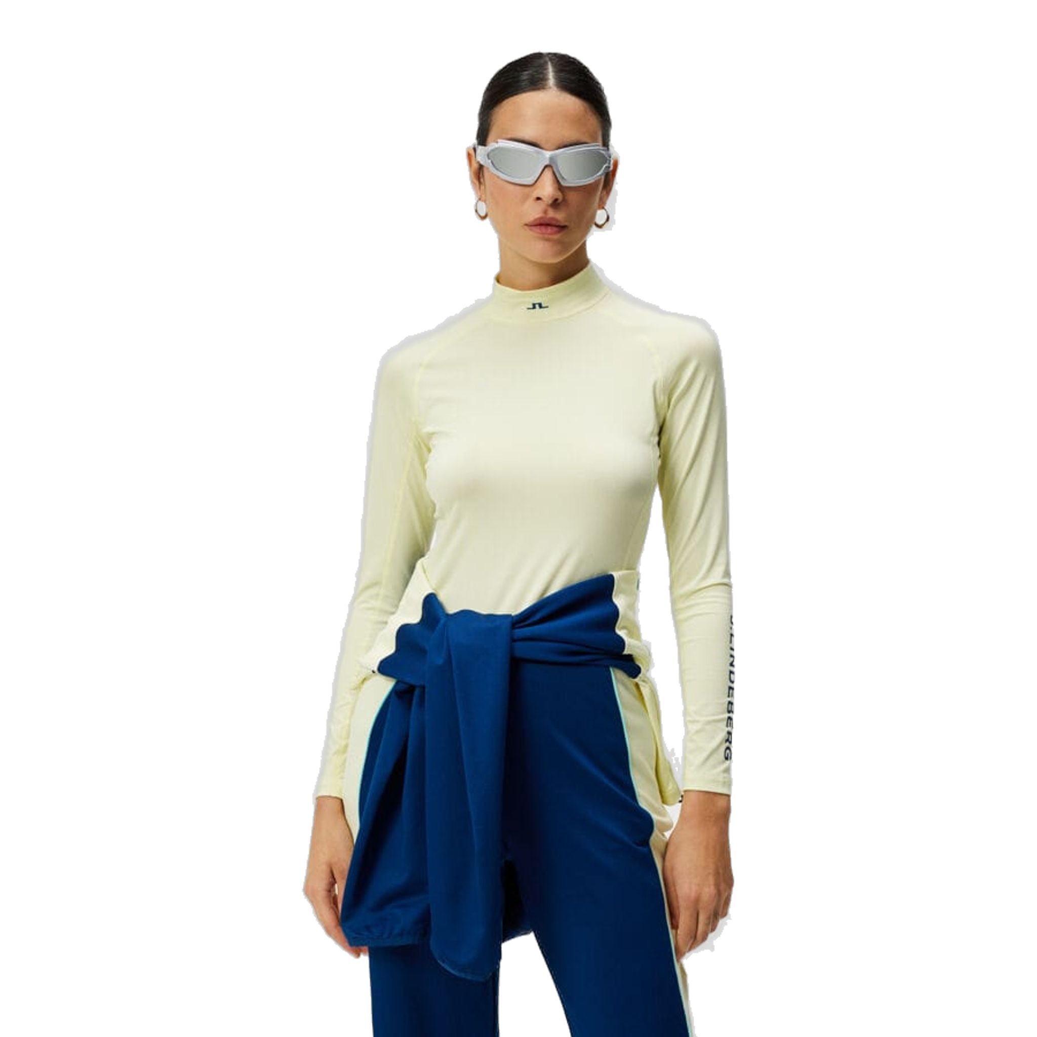 J. Lindeberg Asa Top a compressione morbida da donna