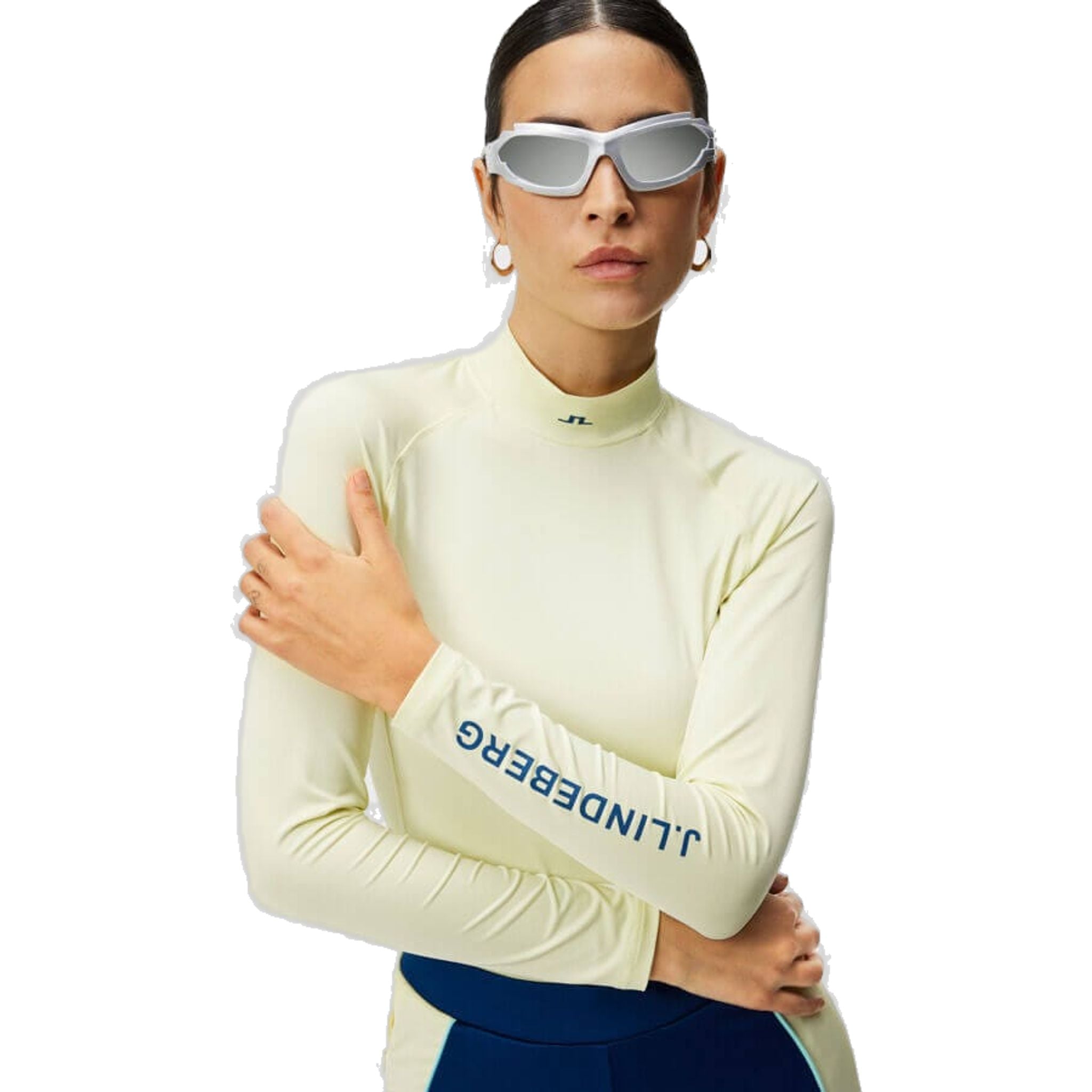 J. Lindeberg Asa Top a compressione morbida da donna