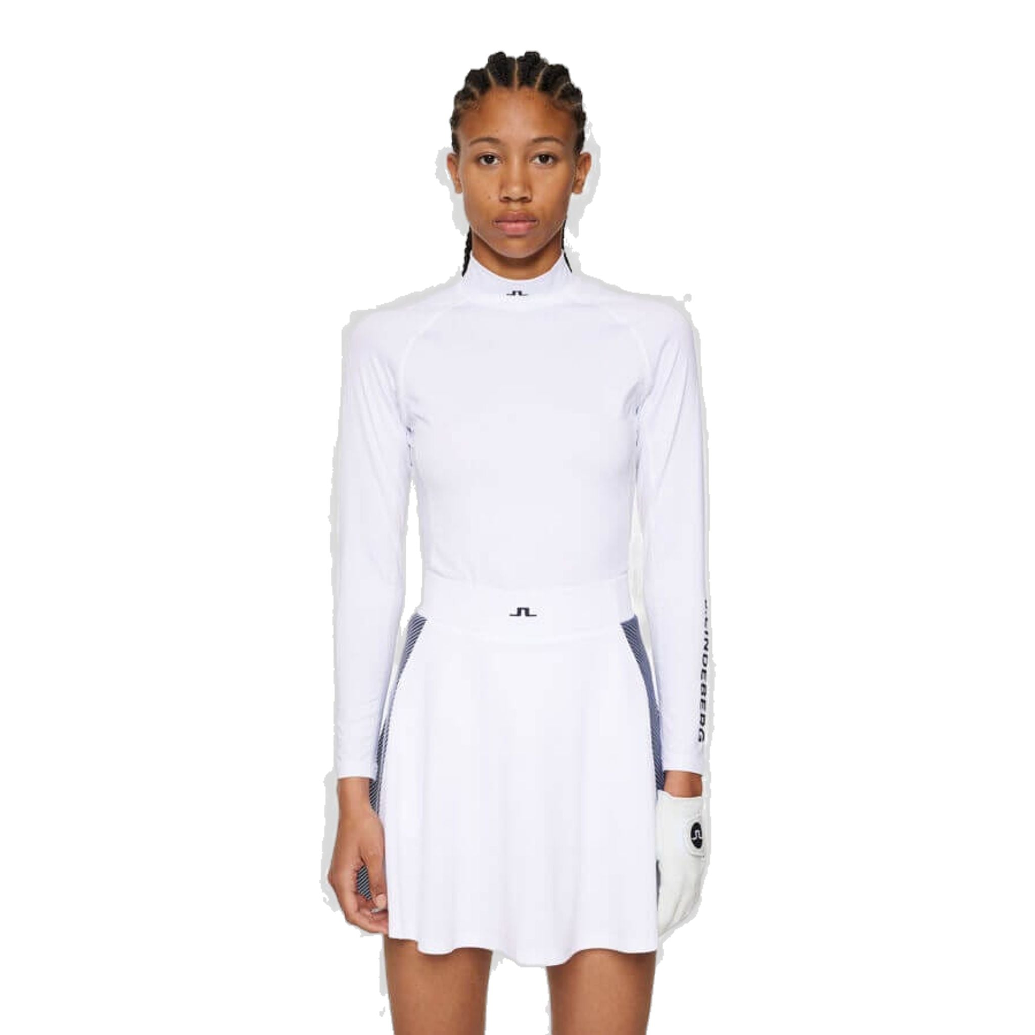 J. Lindeberg Asa Top a compressione morbida da donna