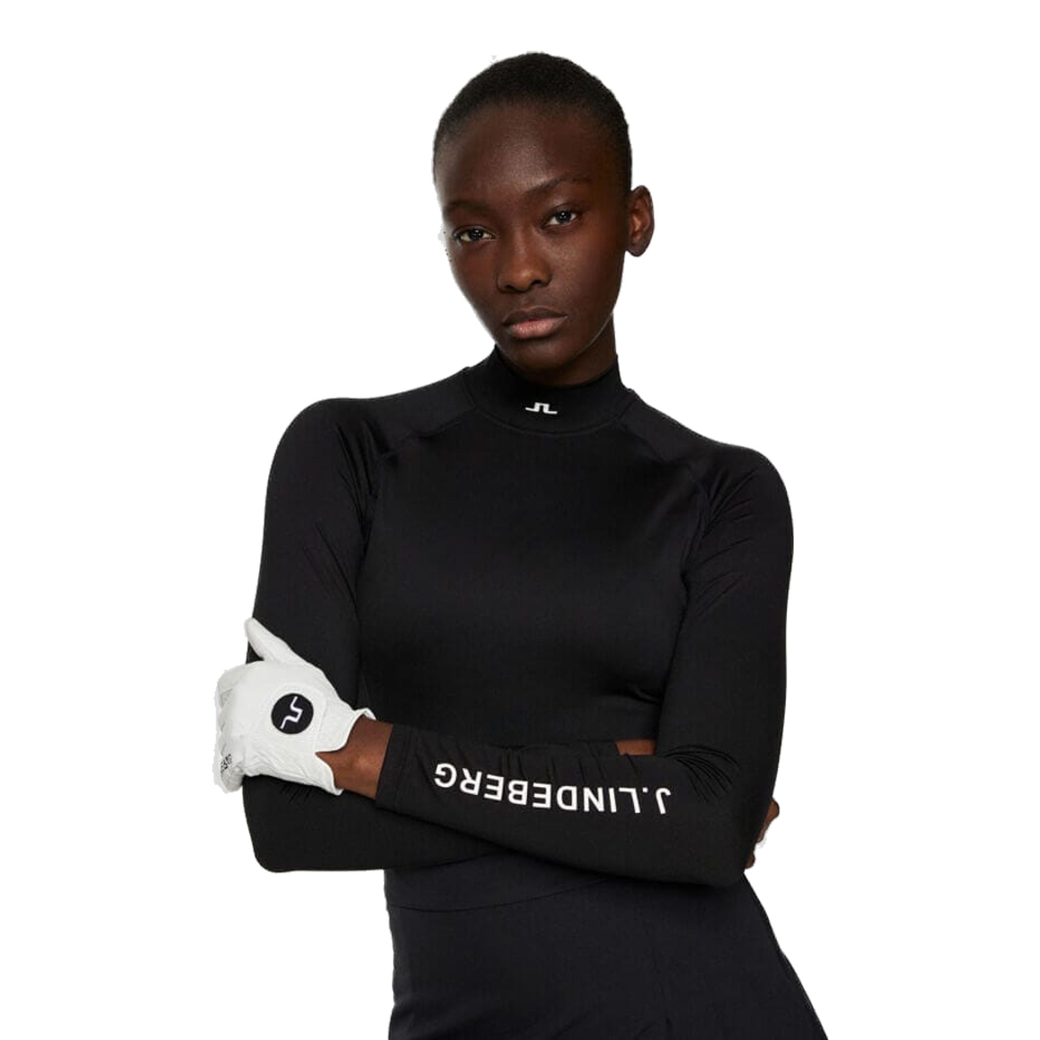 J. Lindeberg Asa Top a compressione morbida da donna