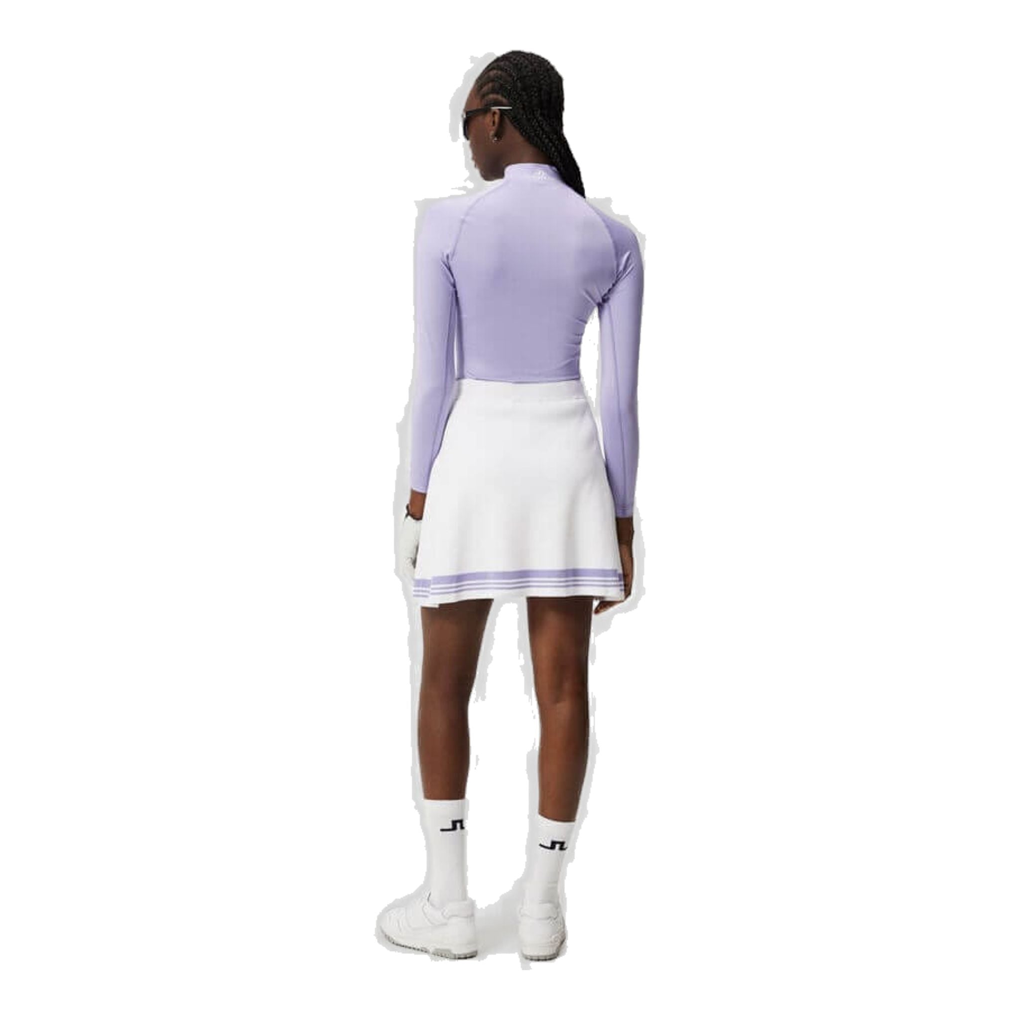 J. Lindeberg Asa Soft Compression Top Donna Sweet Lavender Donna