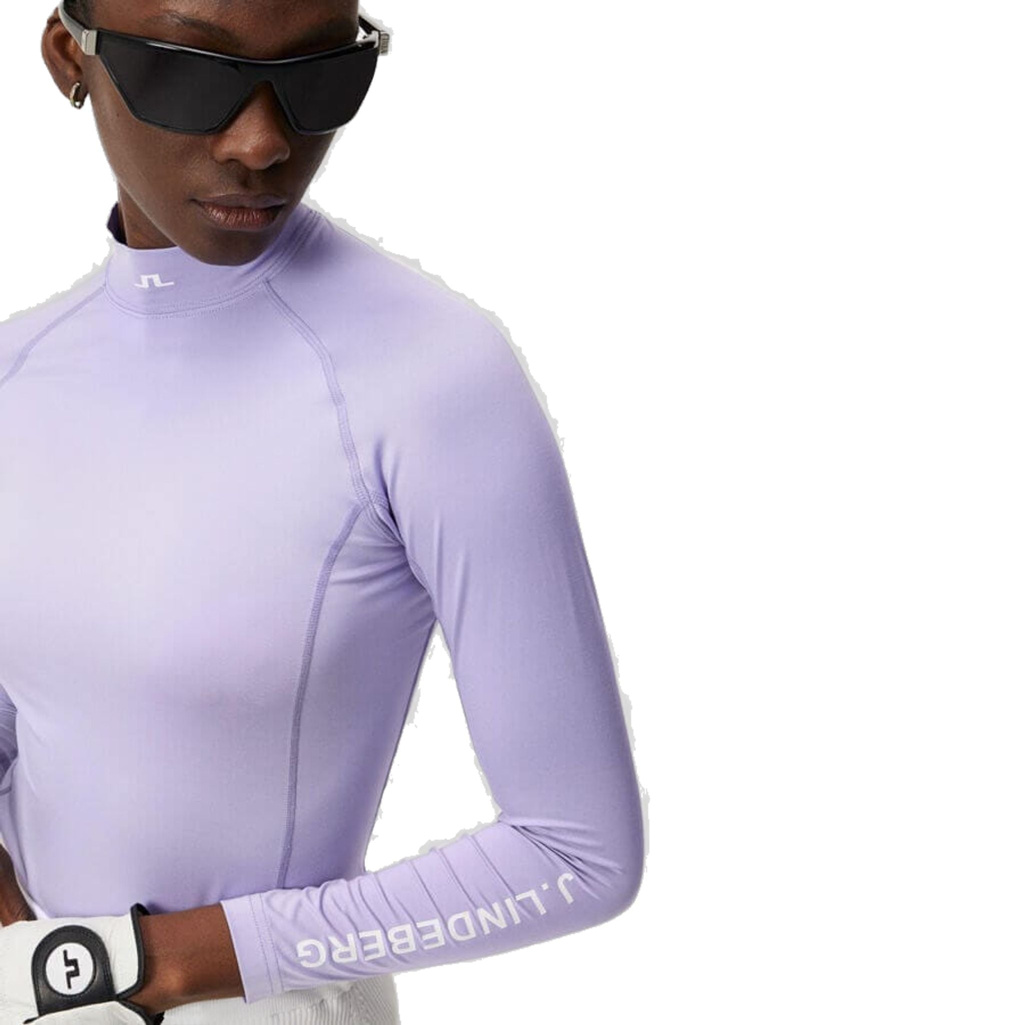J. Lindeberg Asa Soft Compression Top Donna Sweet Lavender Donna