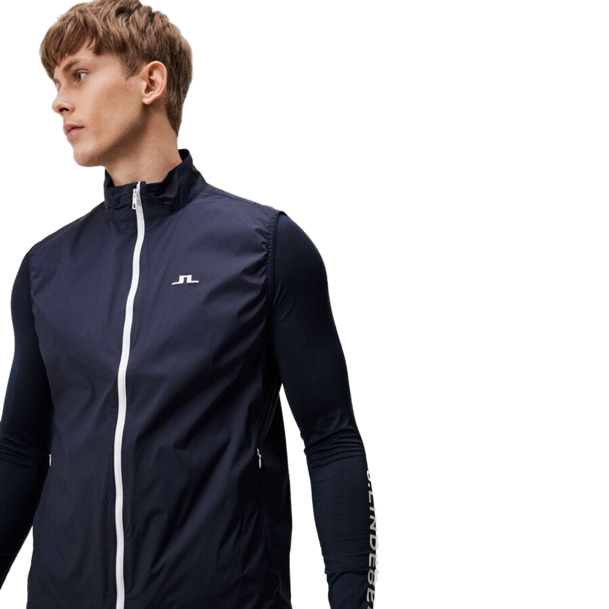 Gilet leggero ripiegabile J. Lindeberg Ash da uomo