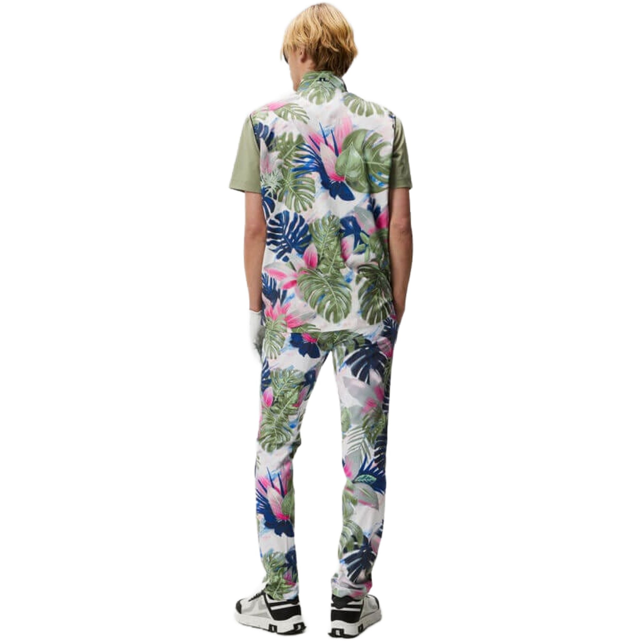 J. Lindeberg Ash Light Gilet ripiegabile Stampa Uomo