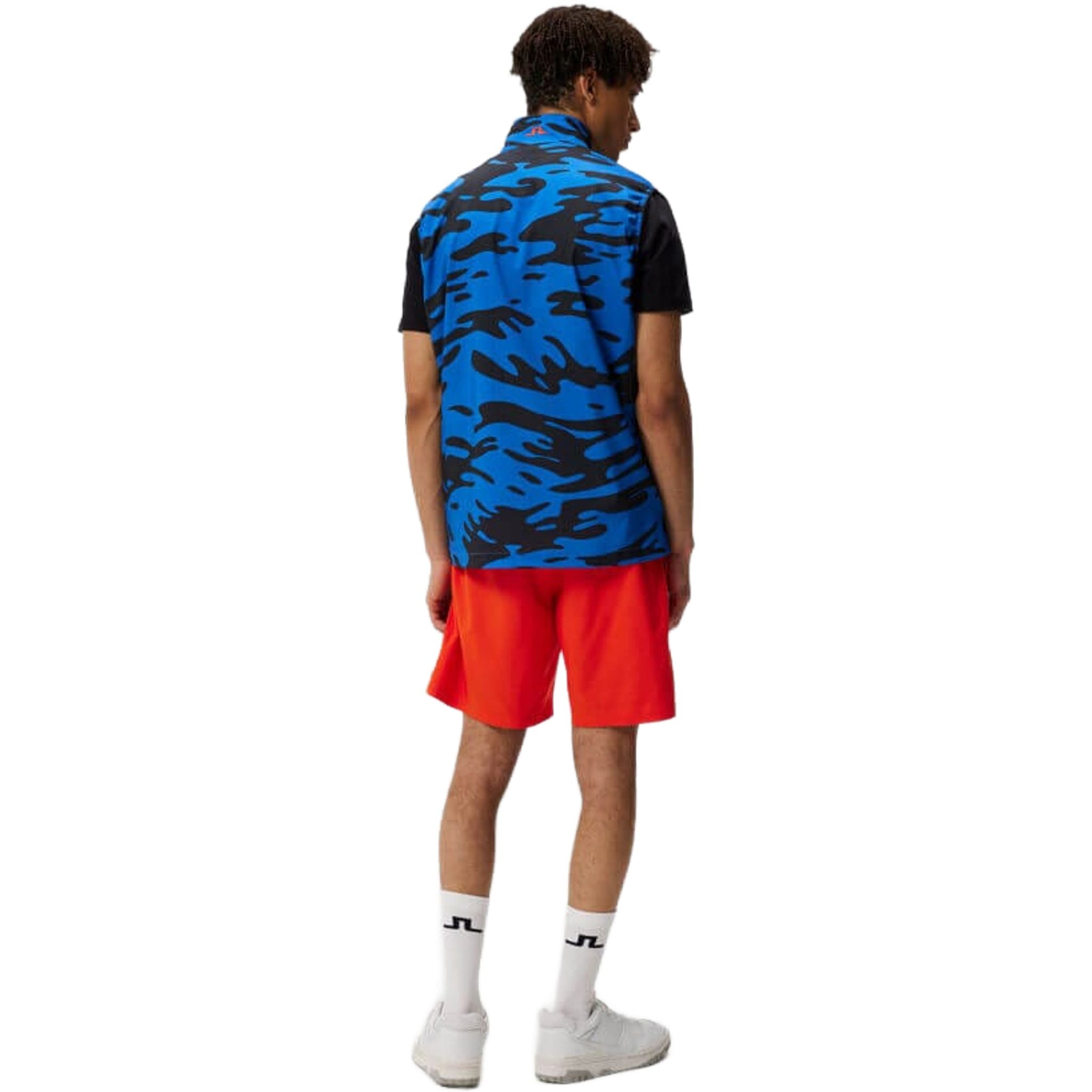 J. Lindeberg Ash Light Gilet ripiegabile Stampa Uomo