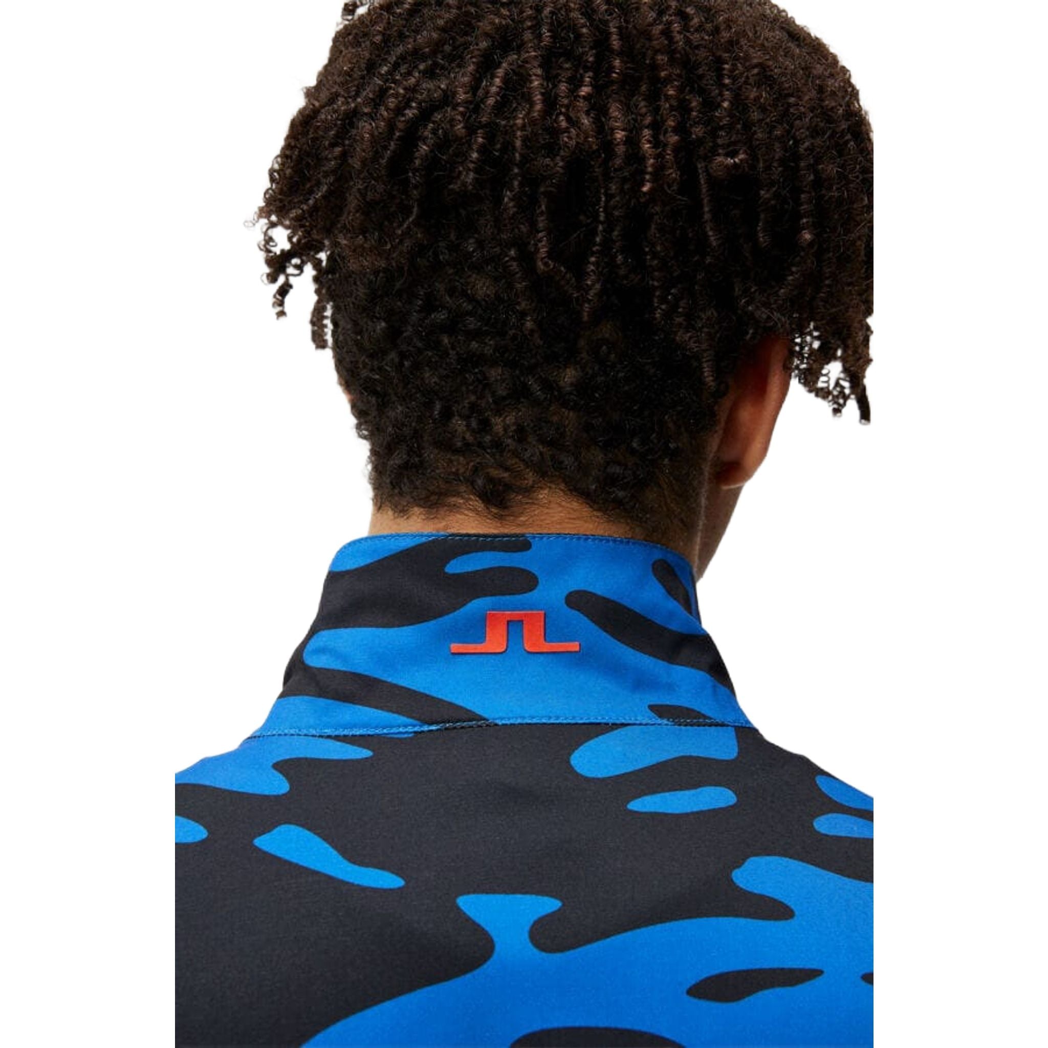 J. Lindeberg Ash Light Gilet ripiegabile Stampa Uomo