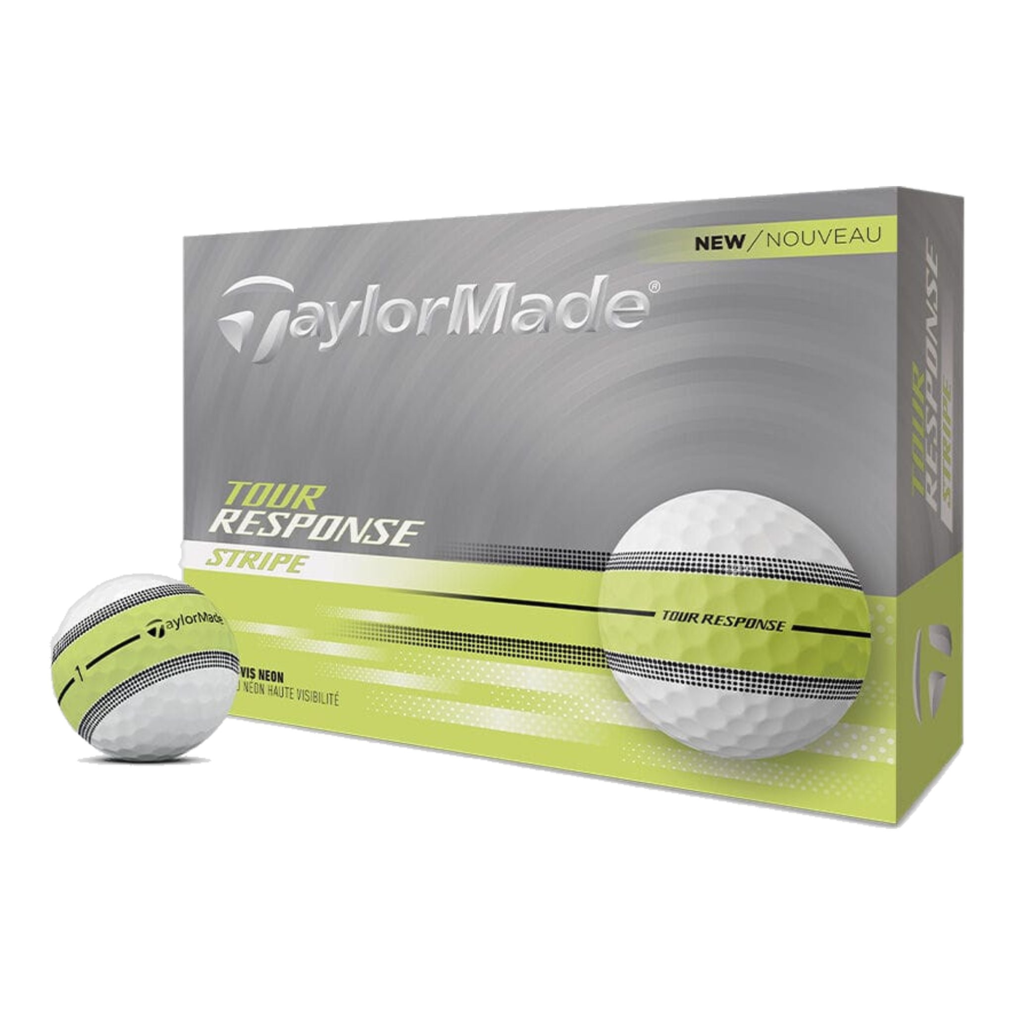 Palline da golf TaylorMade Tour Response Stripe per uomo