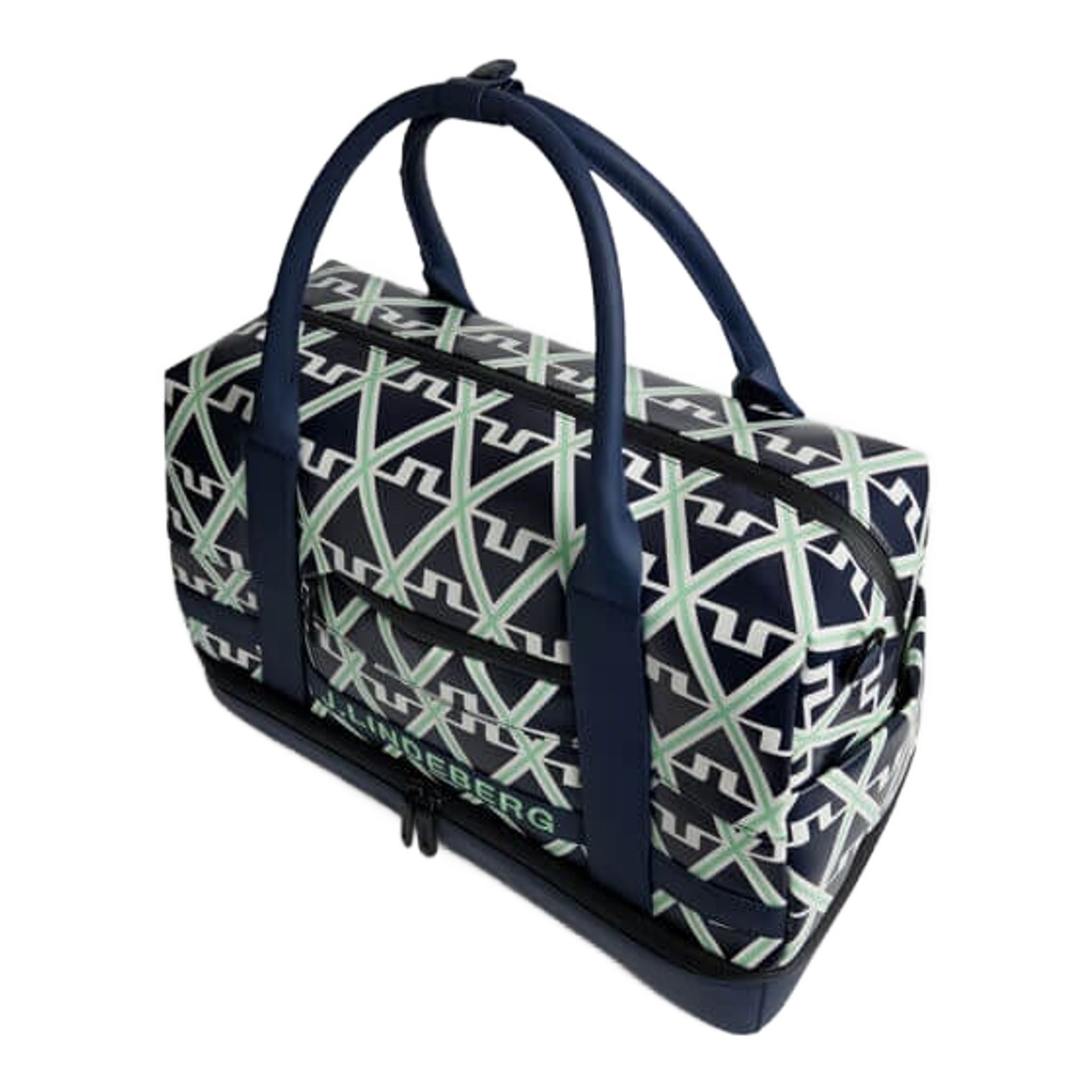 Borsa Boston J. Lindeberg stampata da uomo