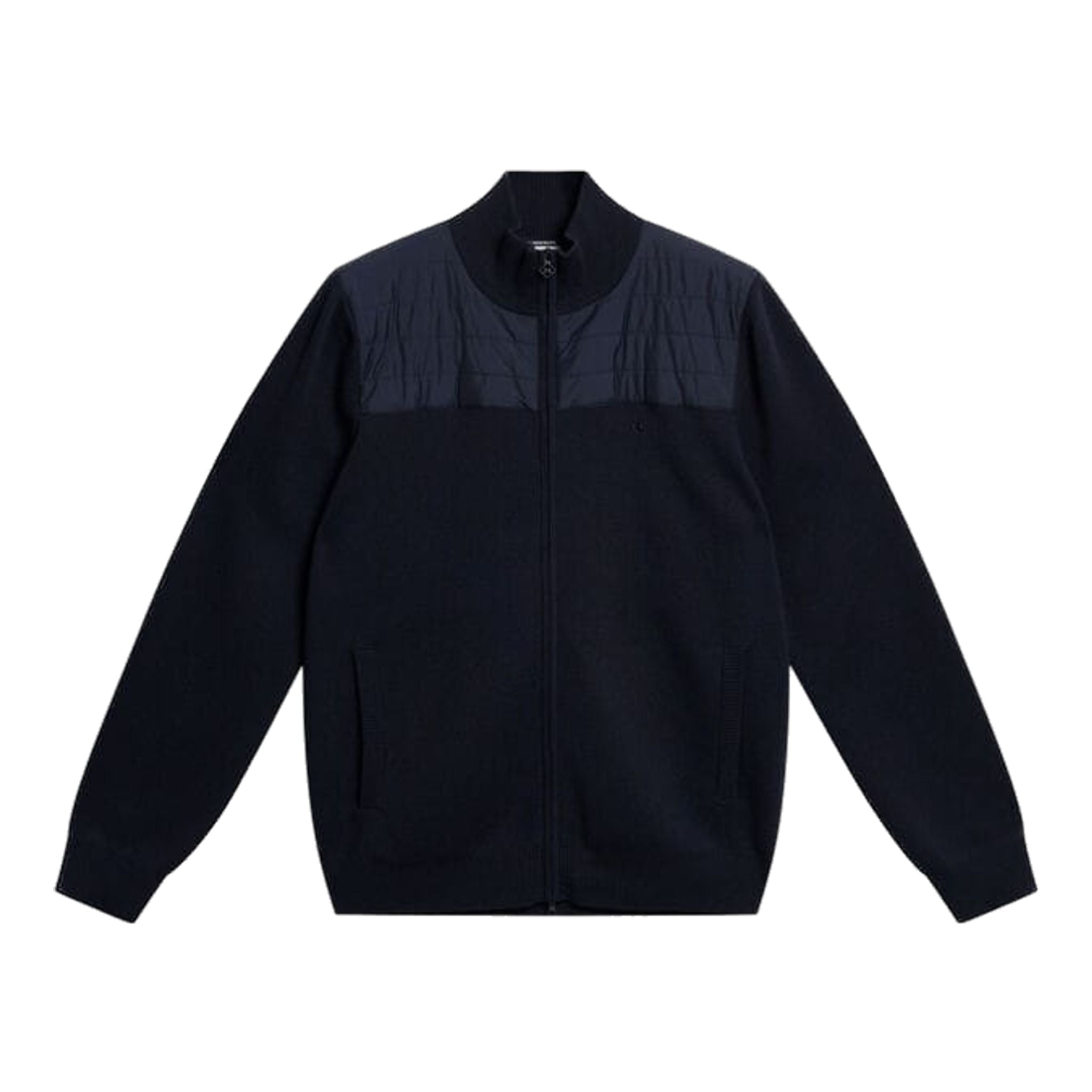 J. Lindeberg Bridge Maglione ibrido lavorato a maglia da uomo