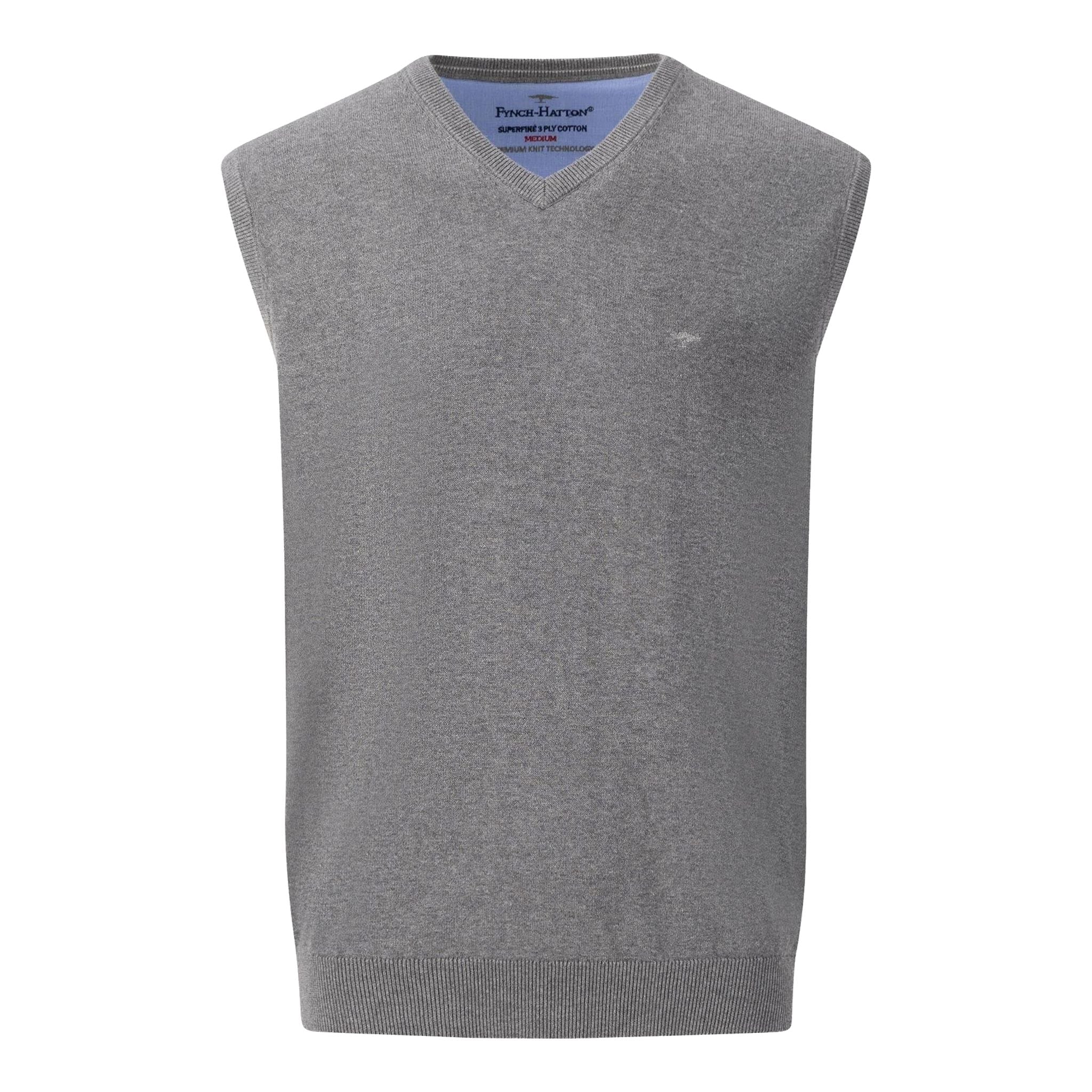 Fynch Hatton Superfine maglione gilet uomo