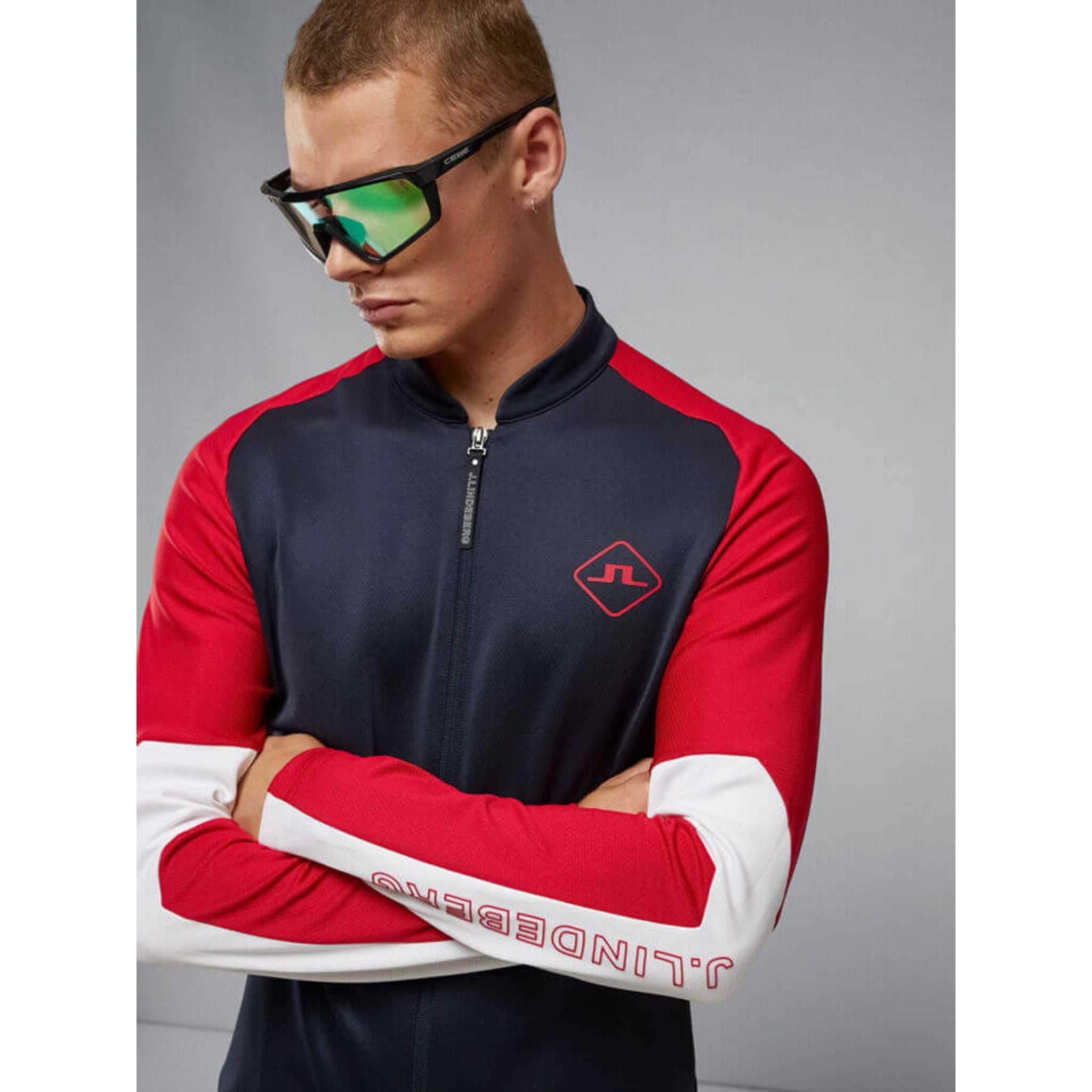 J. Lindeberg Castor Golf Mid Layer Uomo