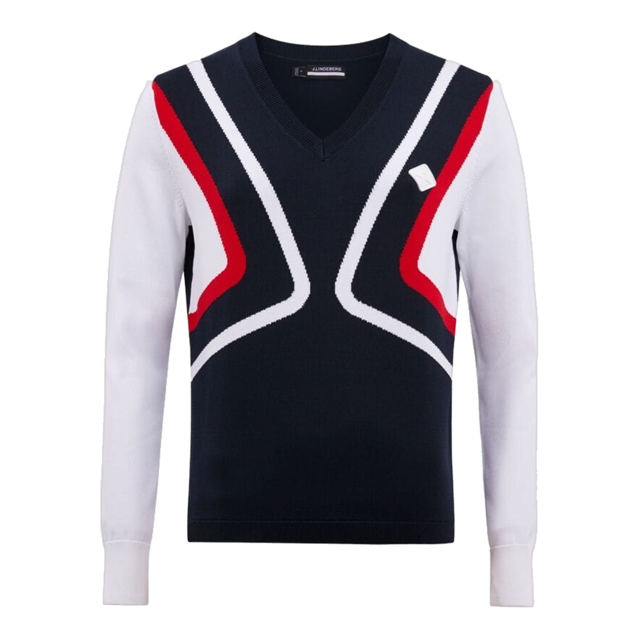 J. Lindeberg Celine Maglione da golf lavorato a maglia JL Navy Donna Donna
