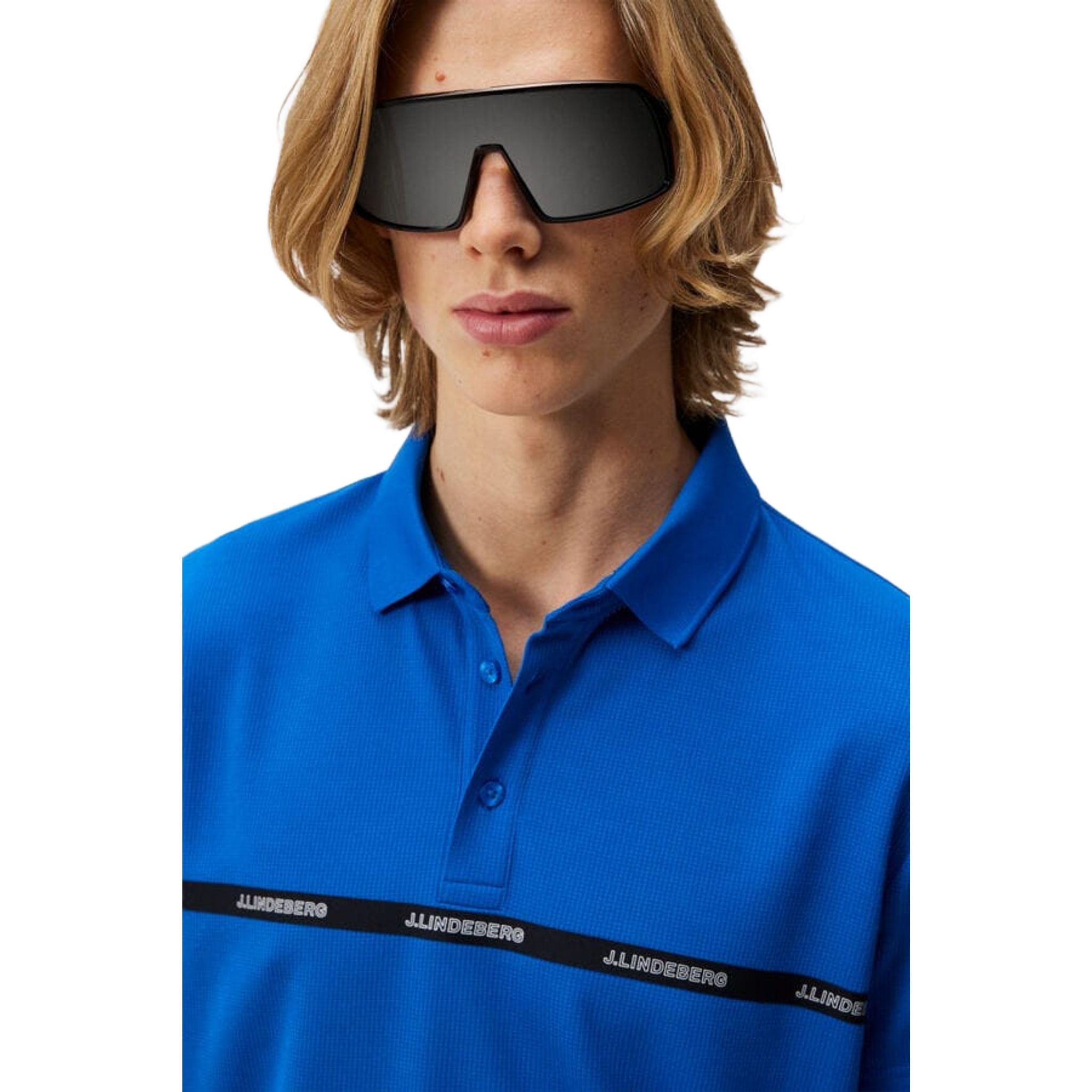 Polo J. Lindeberg Chad vestibilità regolare da uomo