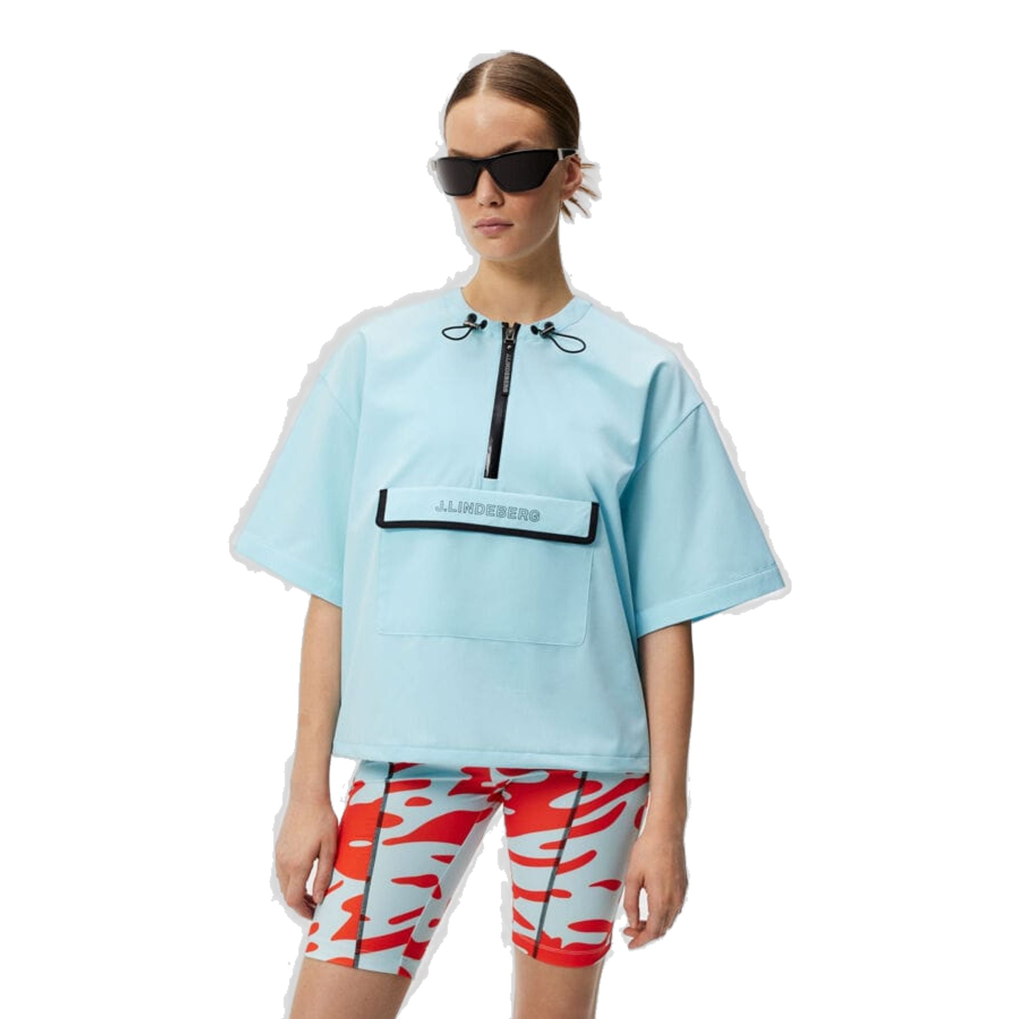 J. Lindeberg Chrisann Pullover a maniche corte da donna