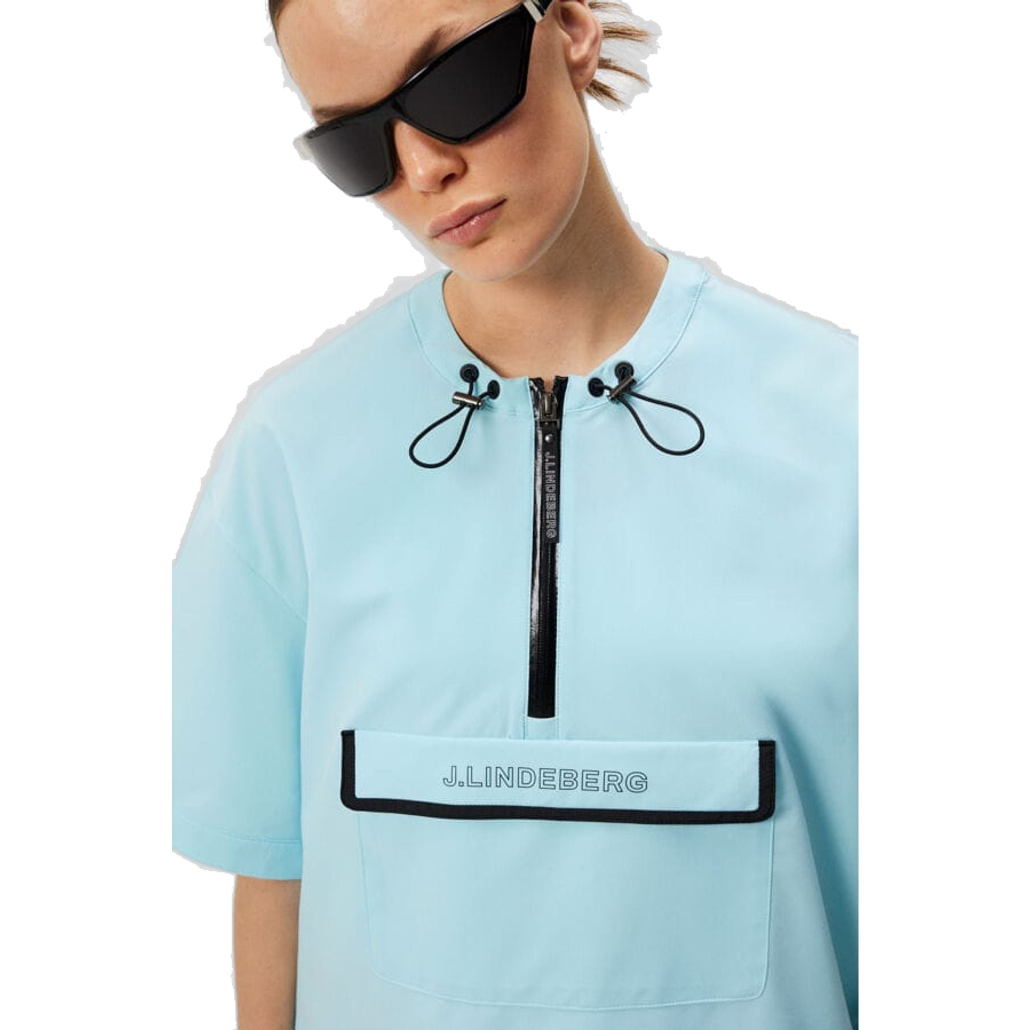 J. Lindeberg Chrisann Pullover a maniche corte da donna