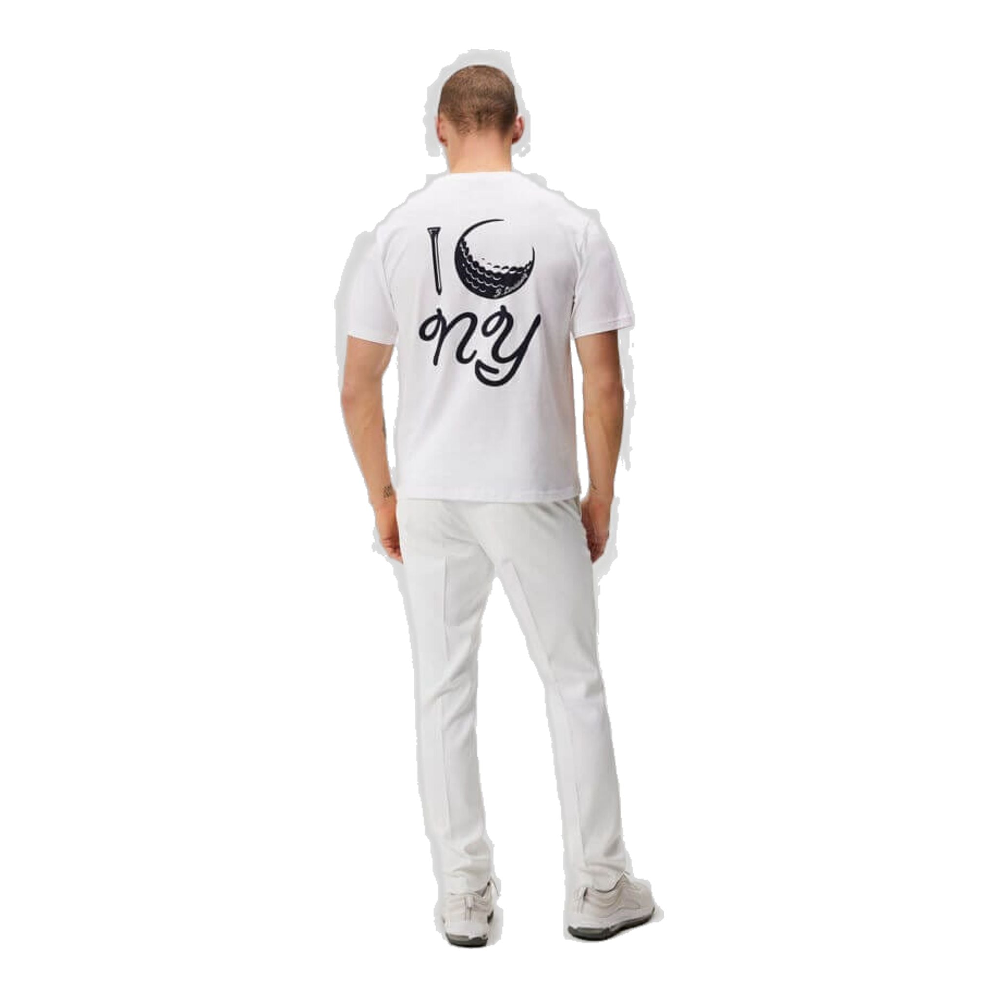 J. Lindeberg Dale T-Shirt Uomo Bianco Uomo