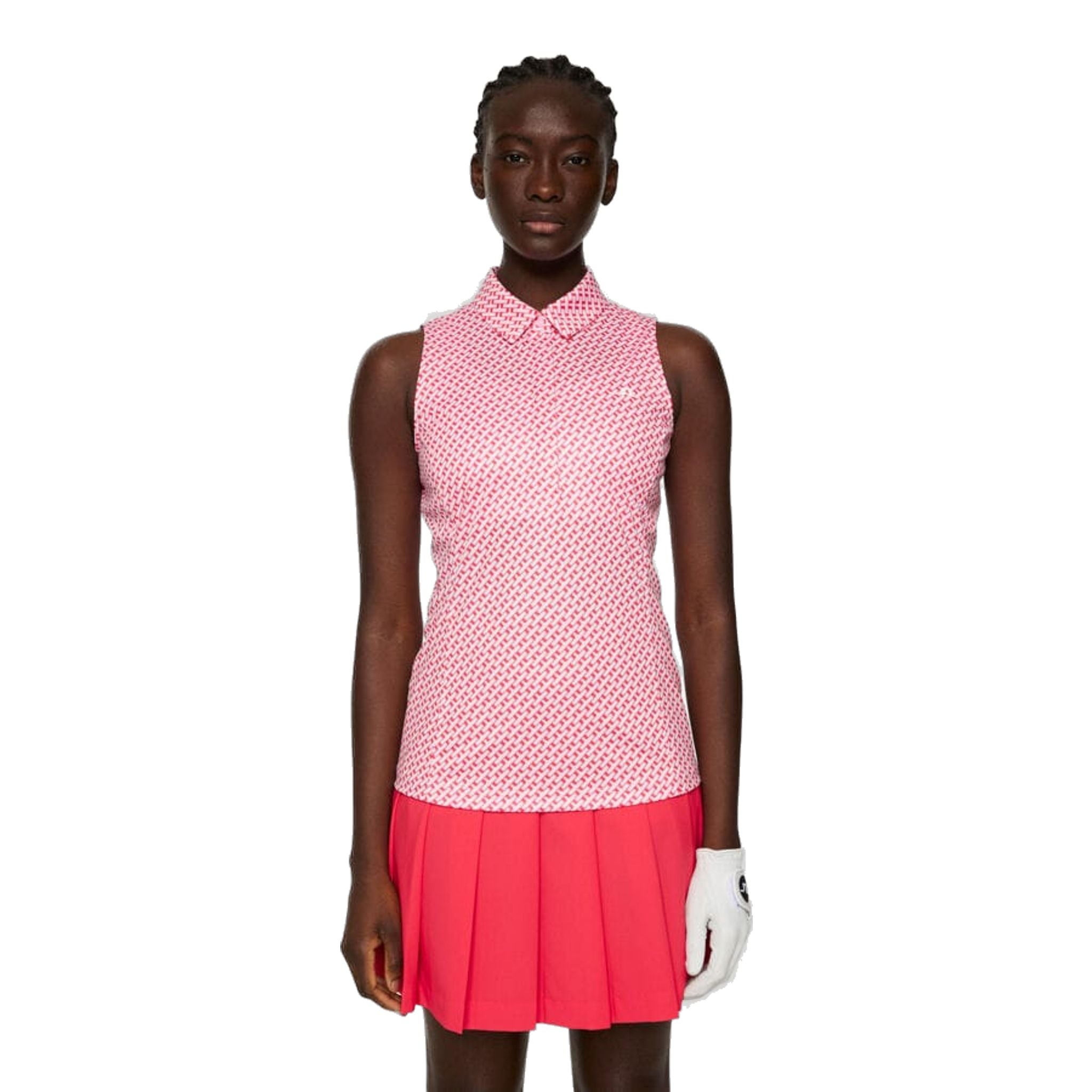 Top senza maniche con stampa J. Lindeberg Dena da donna