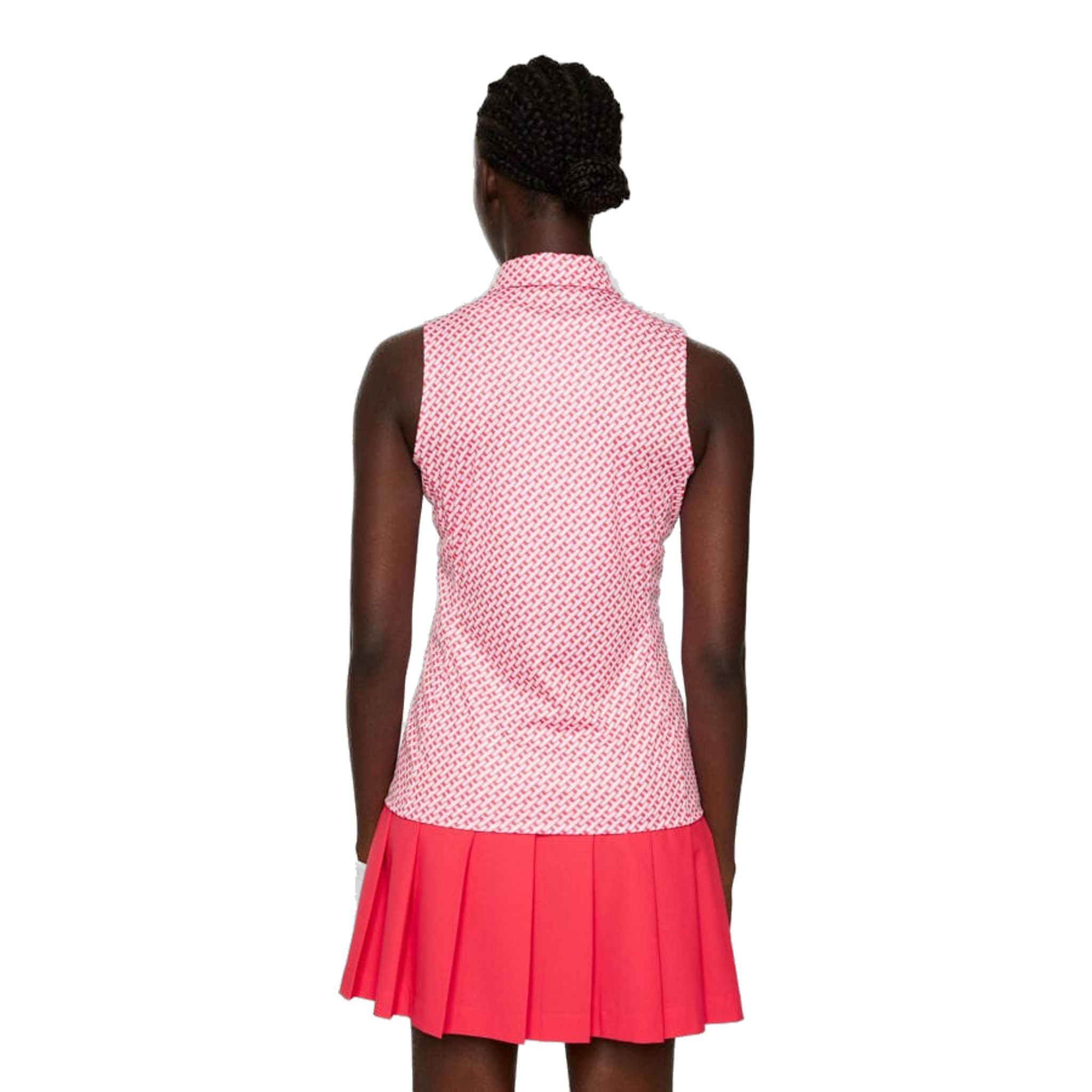 Top senza maniche con stampa J. Lindeberg Dena da donna