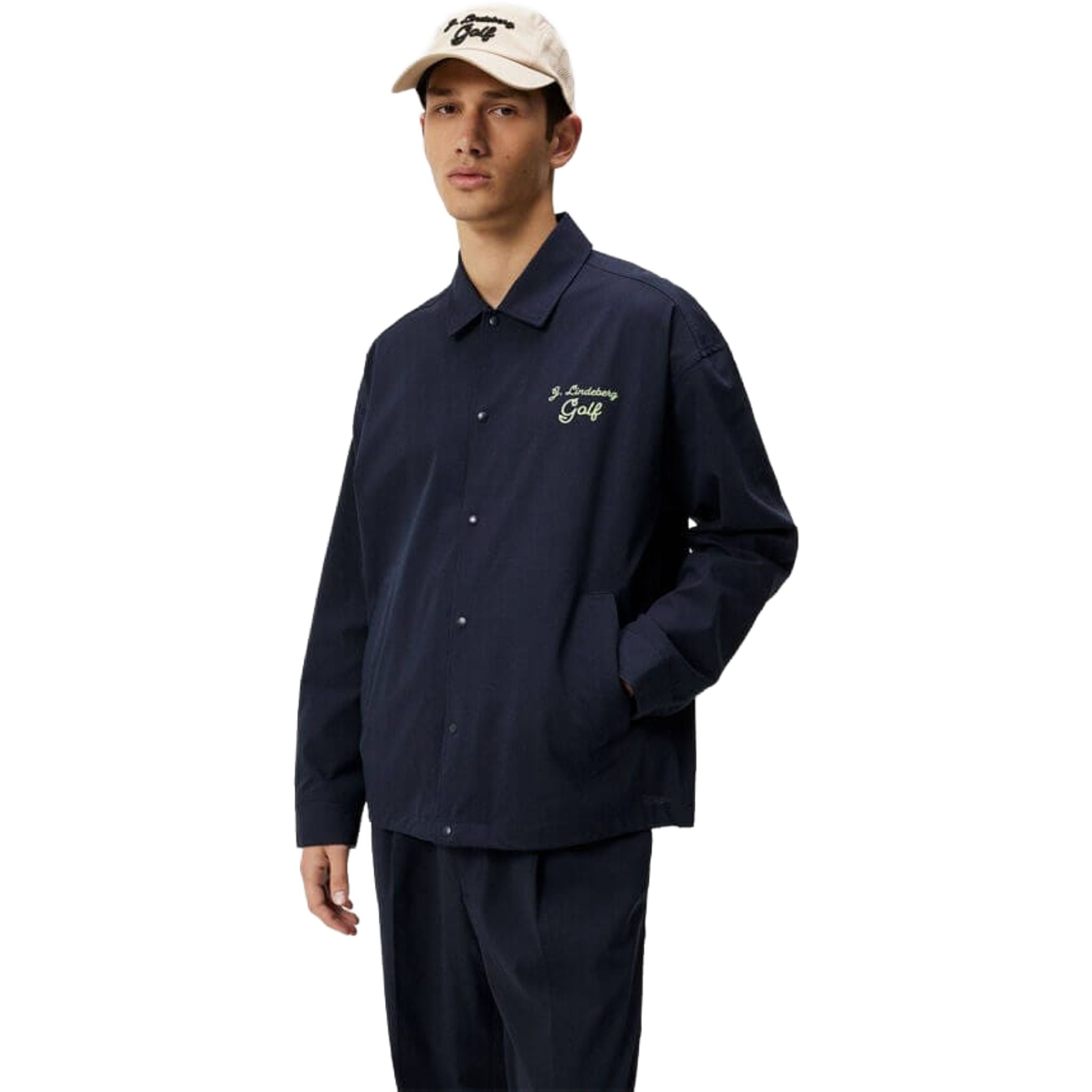 J. Lindeberg Dex Overshirt da uomo