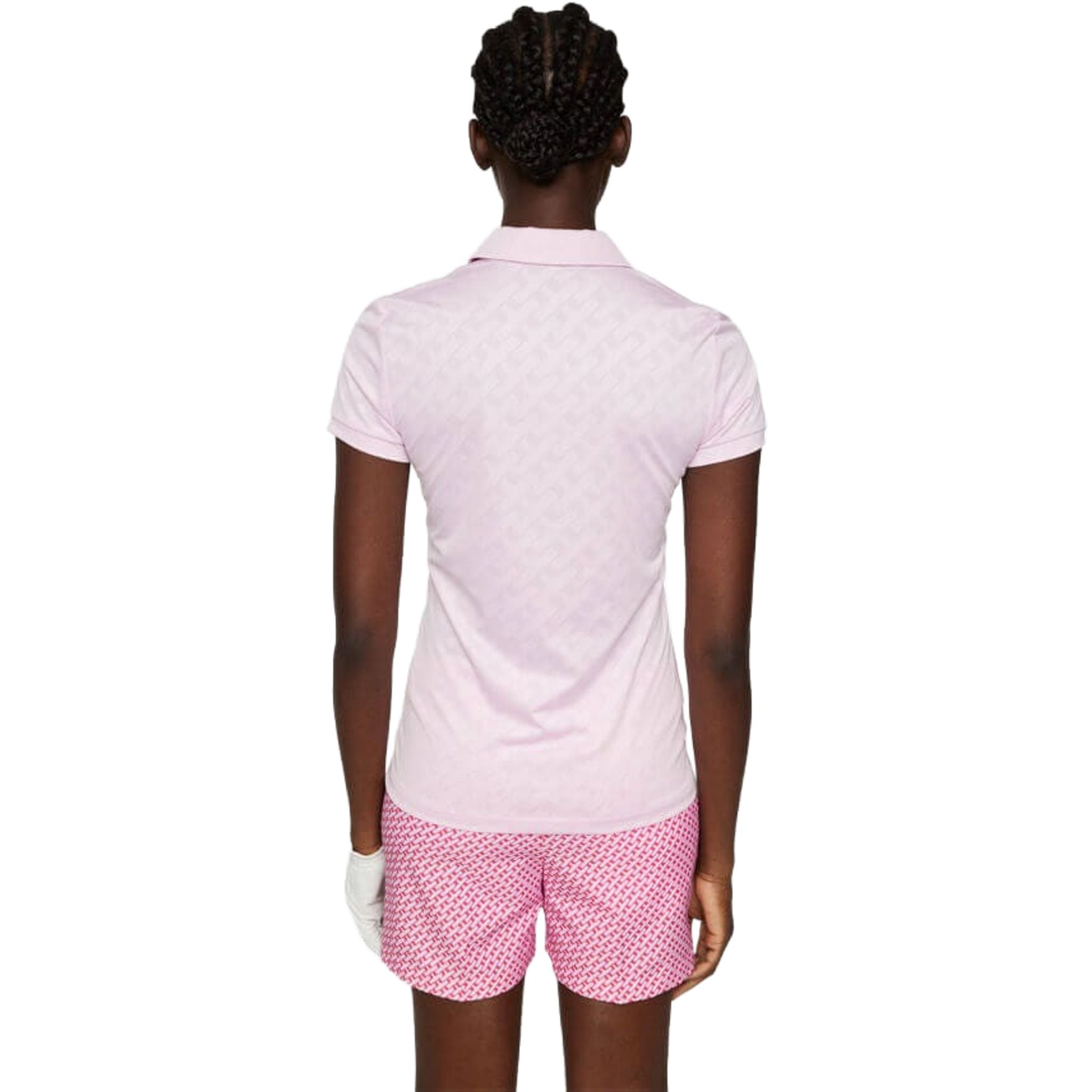 Polo da donna J. Lindeberg Alaya jacquard