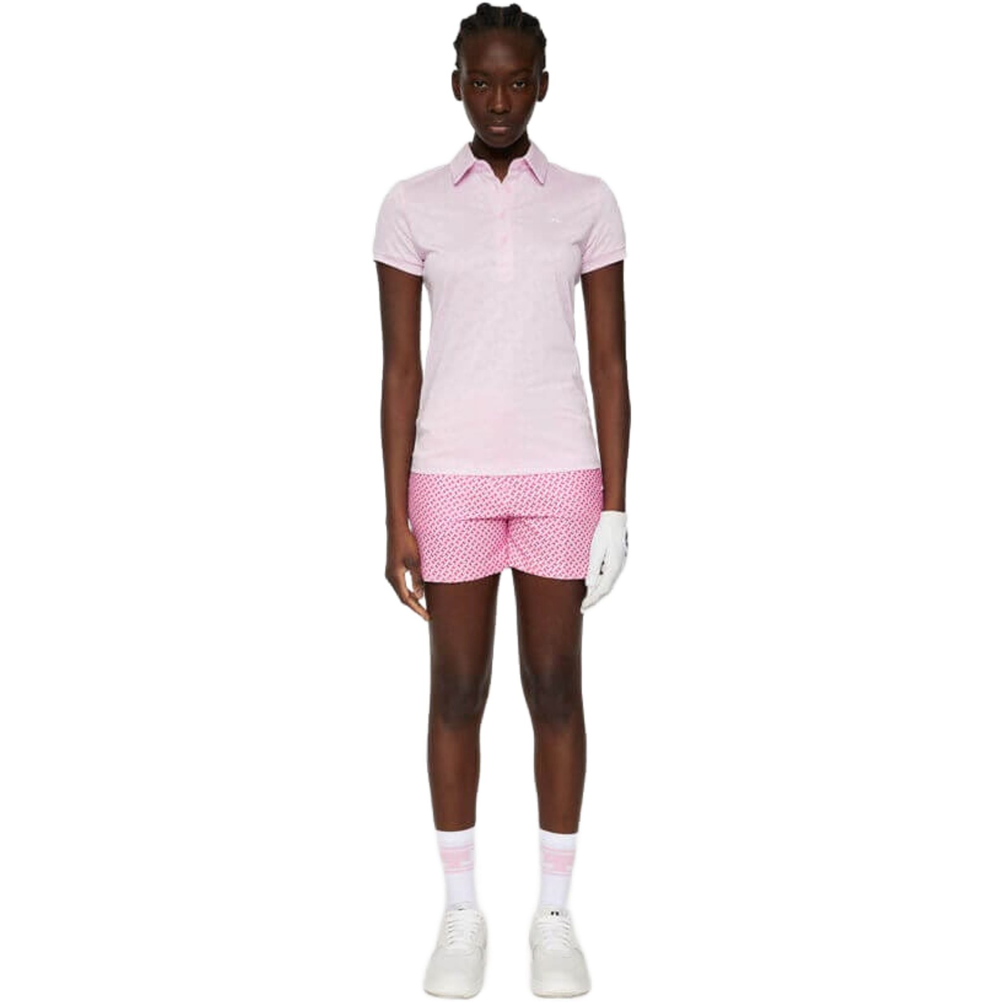 Polo da donna J. Lindeberg Alaya jacquard