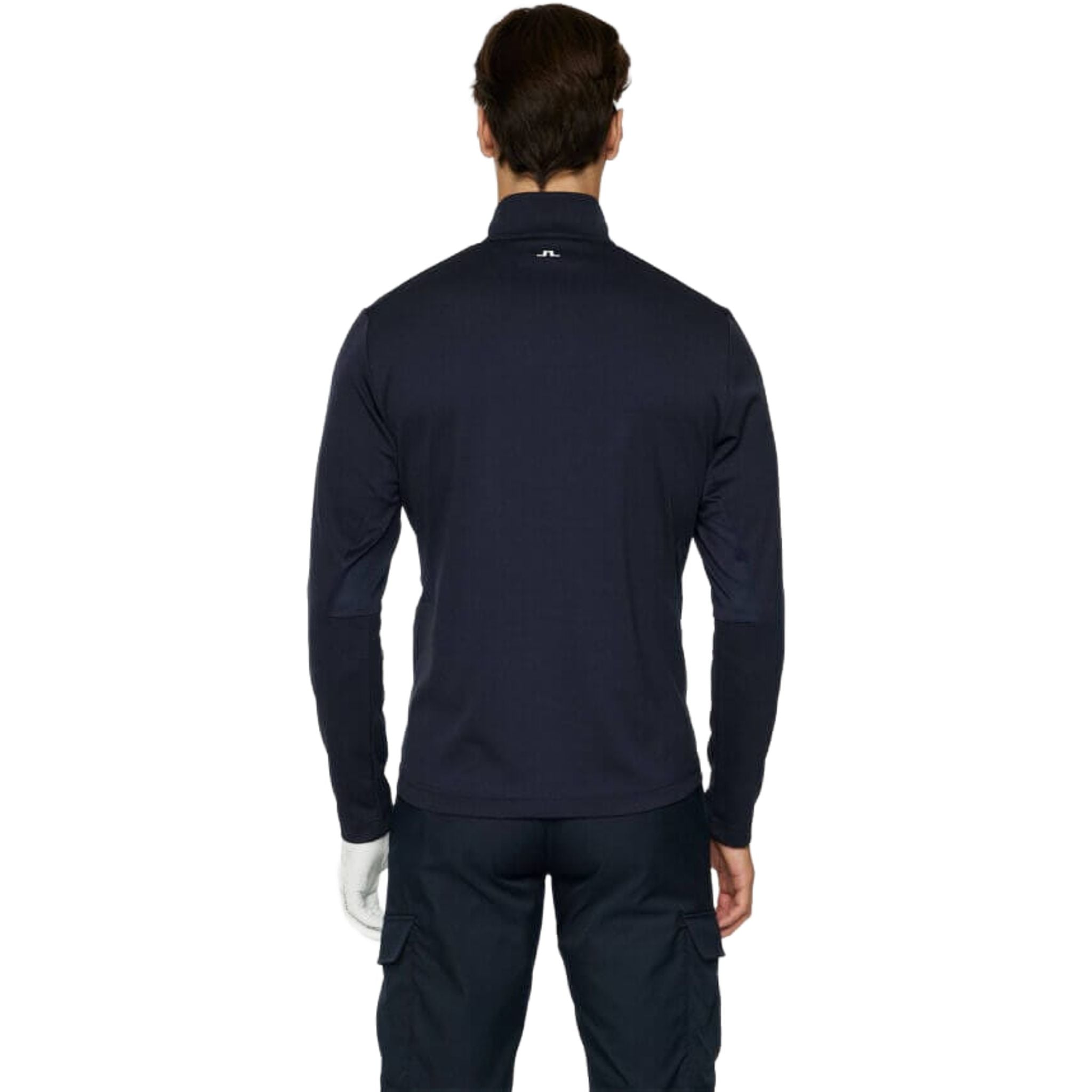 J. Lindeberg Leon Quarter Zip Mid Layer Uomo