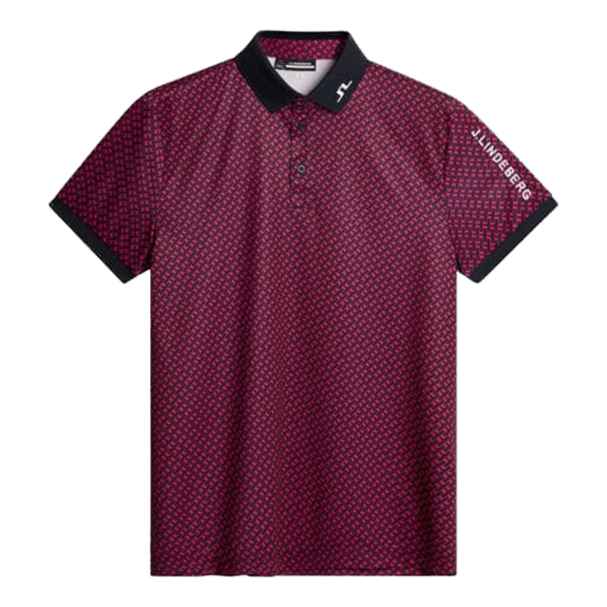 Polo da uomo J. Lindeberg Tour Tech Print