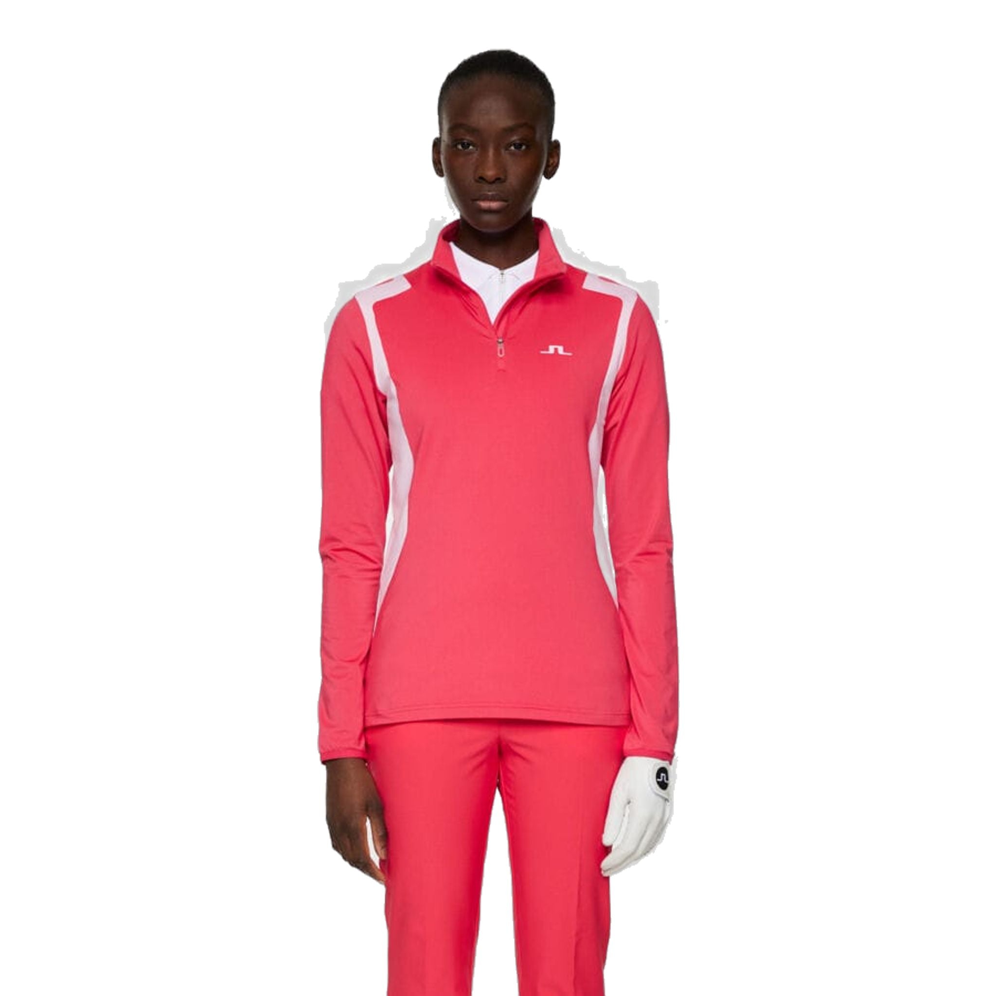 J. Lindeberg Mae Quarter Zip Midlayer da donna